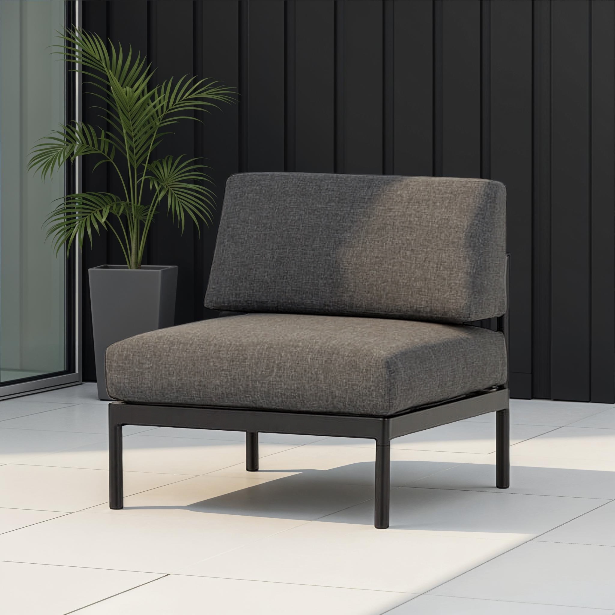 Cayman Outdoor One Seater, Black