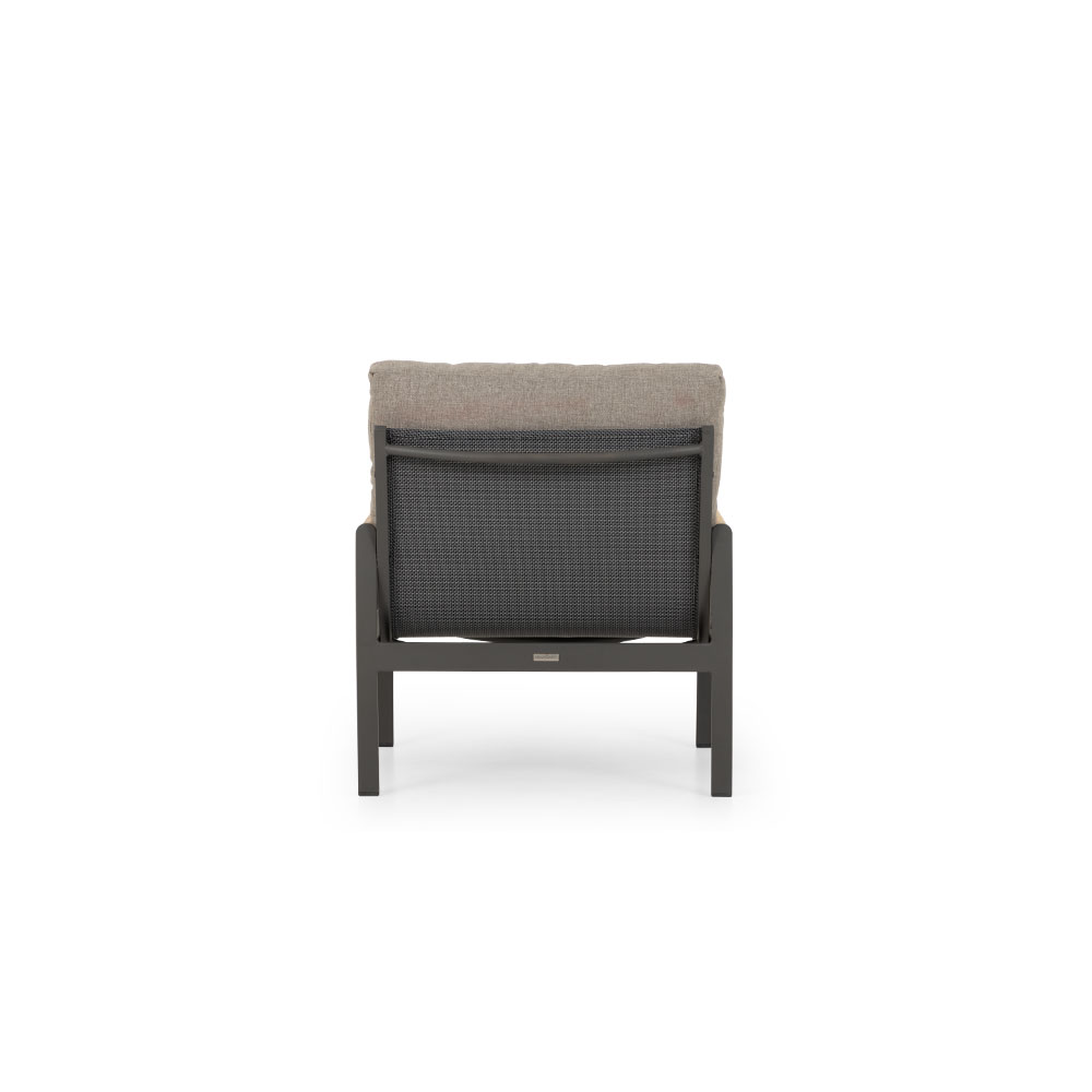 Amber Outdoor One Seater, Gunmetal
