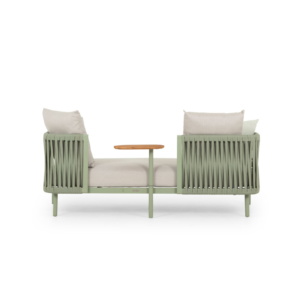 Mica Outdoor Daybed, Green