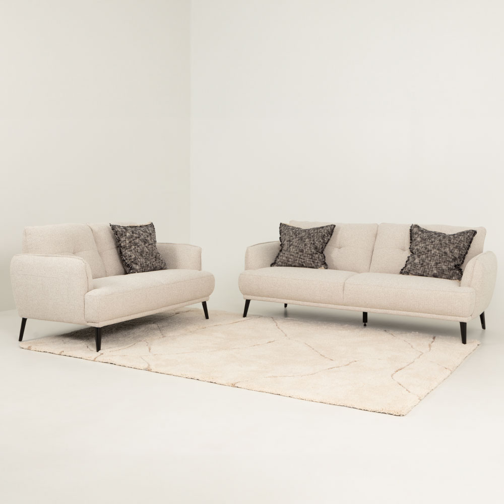 Athena 2 Seater Sofa, Beige