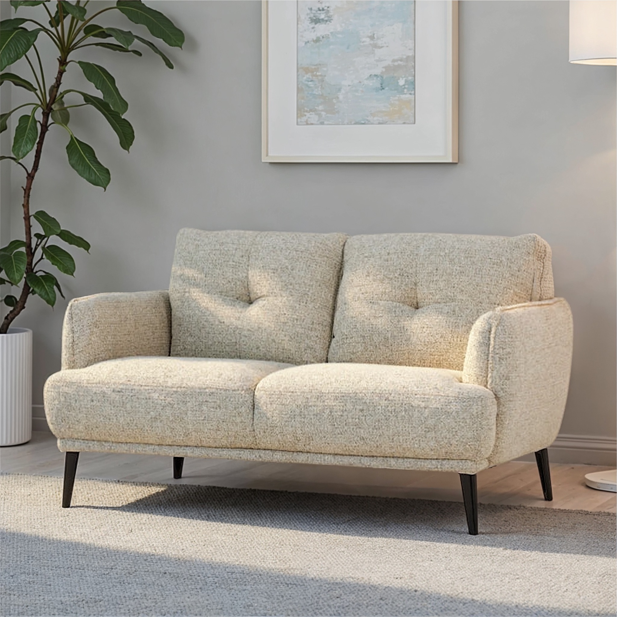 Athena 2 Seater Sofa, Grey