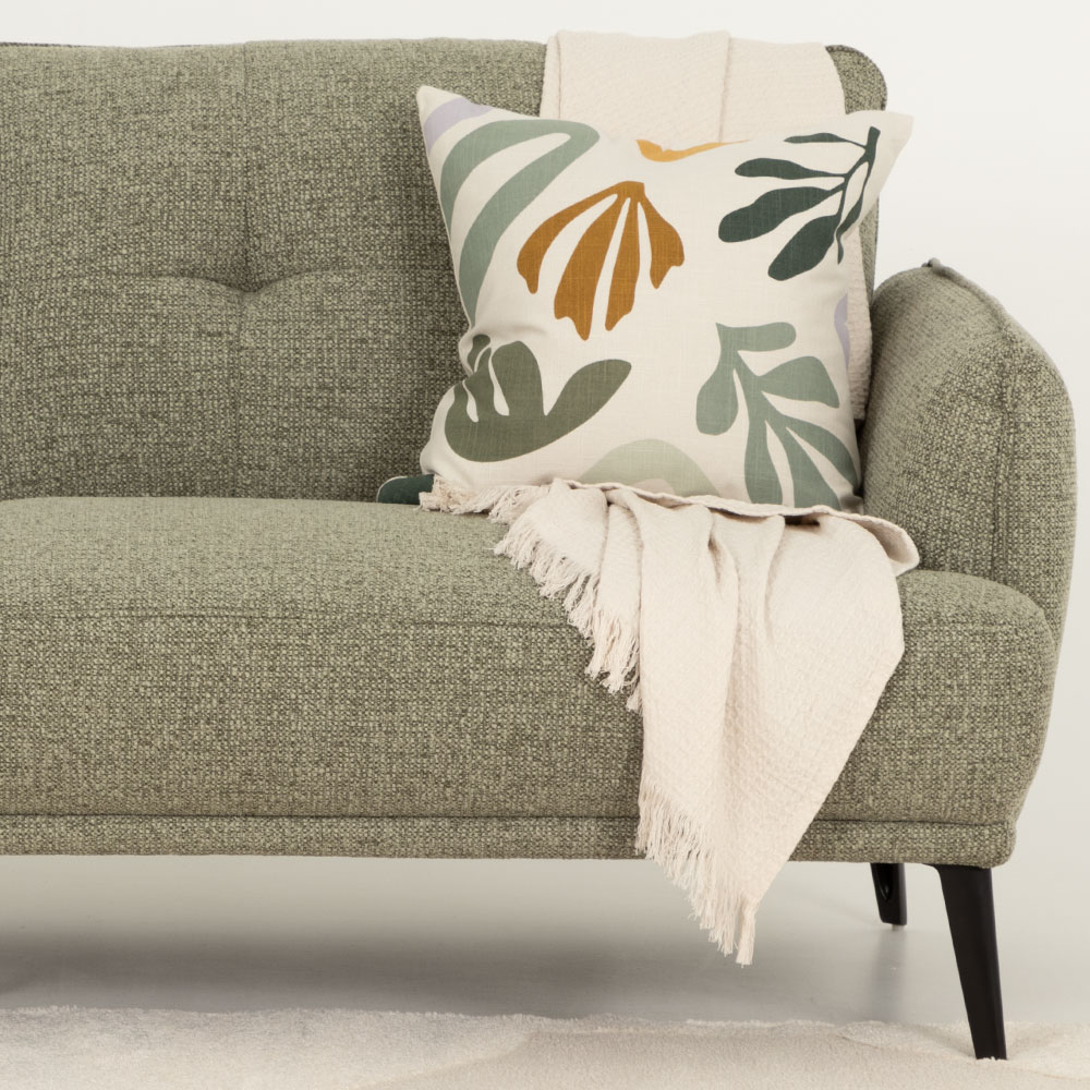 Athena 3 Seater Sofa, Green