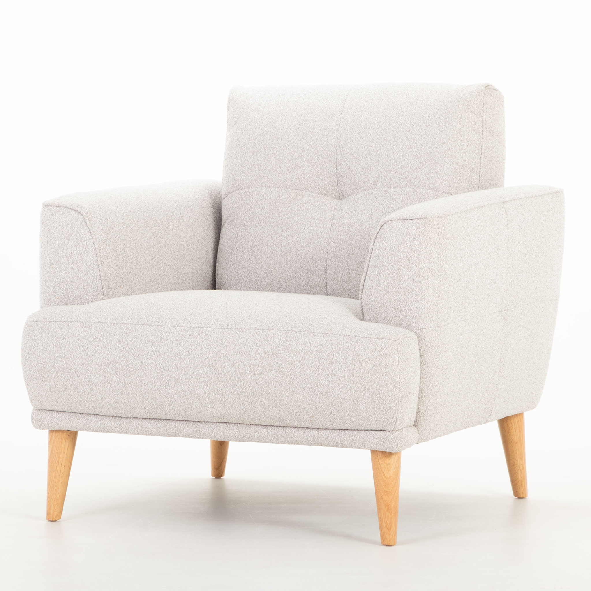 Alex Armchair, Light Grey