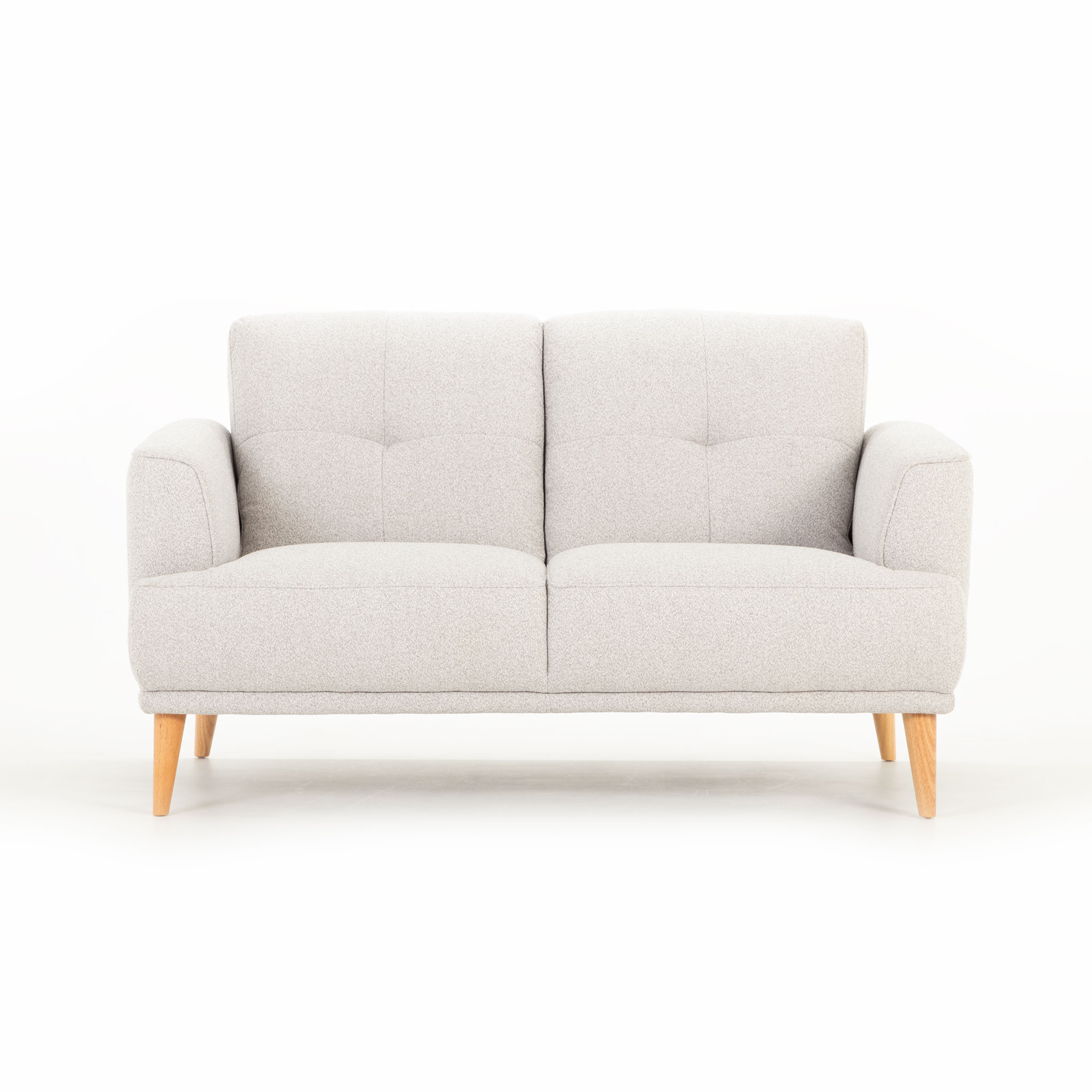 Alex 2 Seater Sofa, Light Grey
