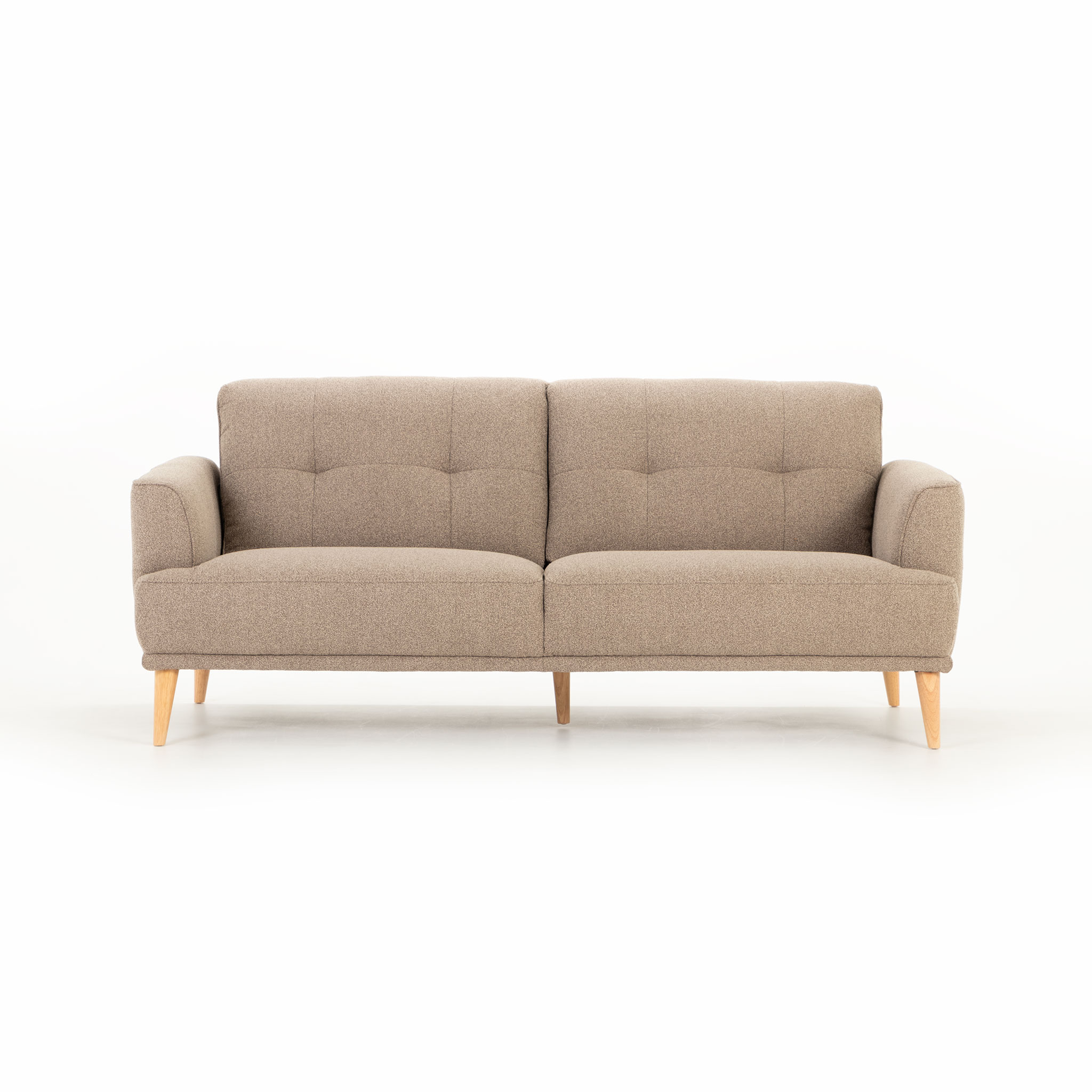 Alex 3 Seater Sofa, Brown