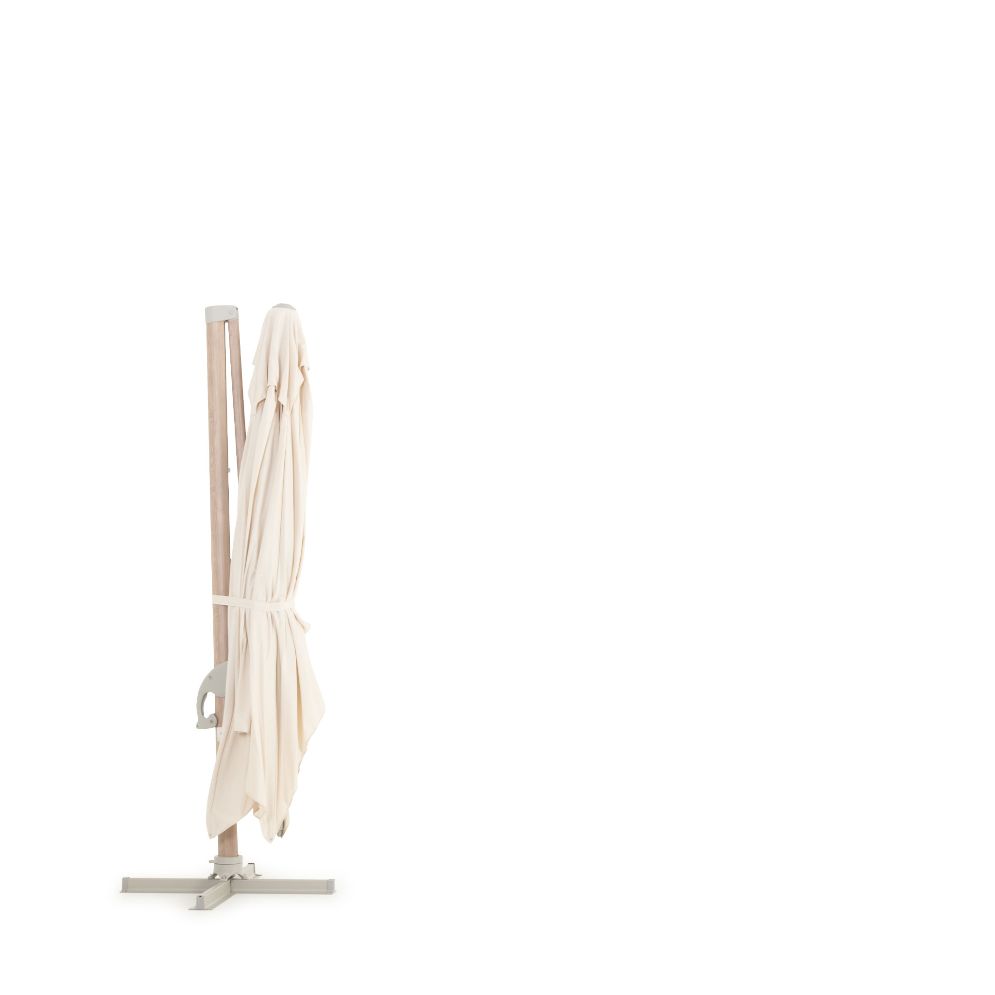 Platinum Outdoor Cantilever Umbrella - W400, Oatmeal