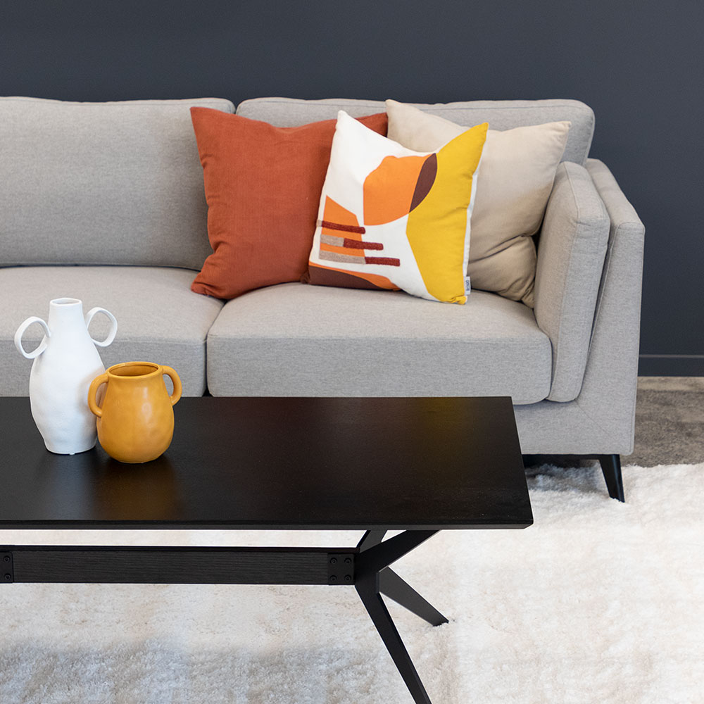 Jensen 3 Seater Sofa, Light Grey