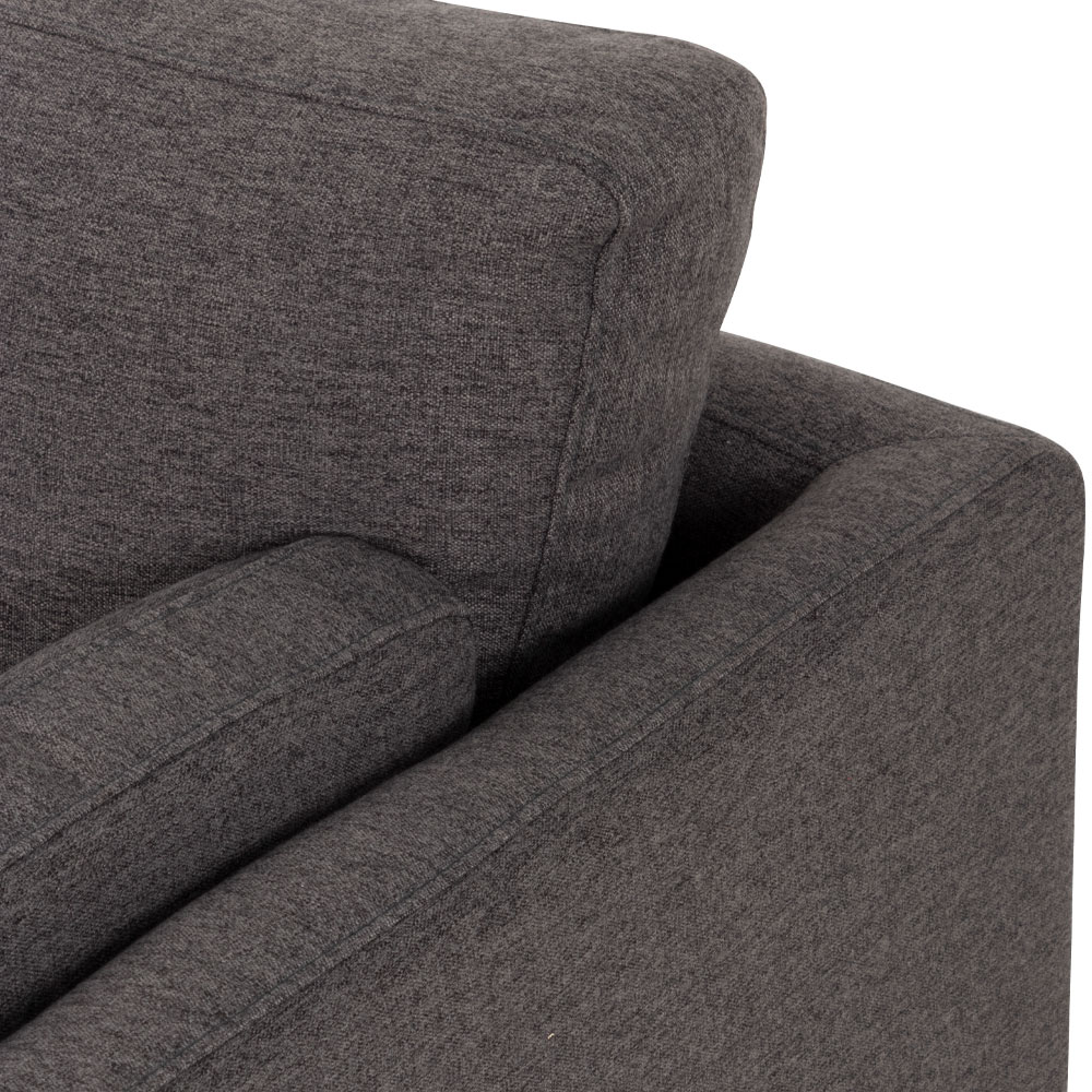 Jensen 3 Seater Sofa, Dark Grey