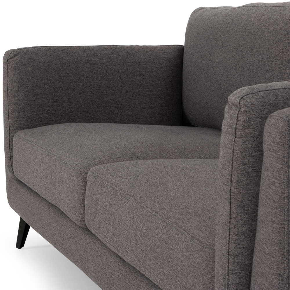 Jensen 3 Seater Sofa, Dark Grey