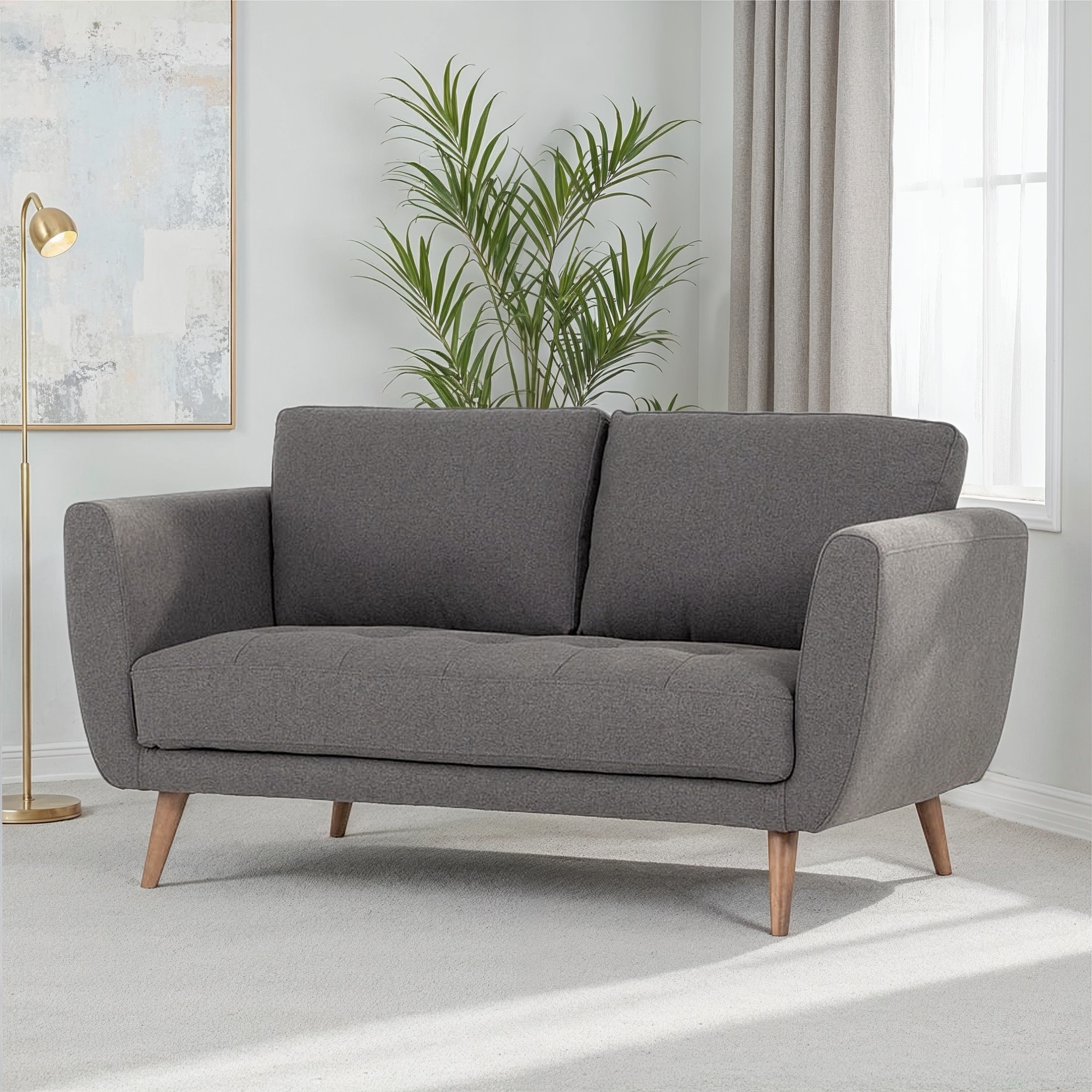 Vista 2 Seater, Dark Grey