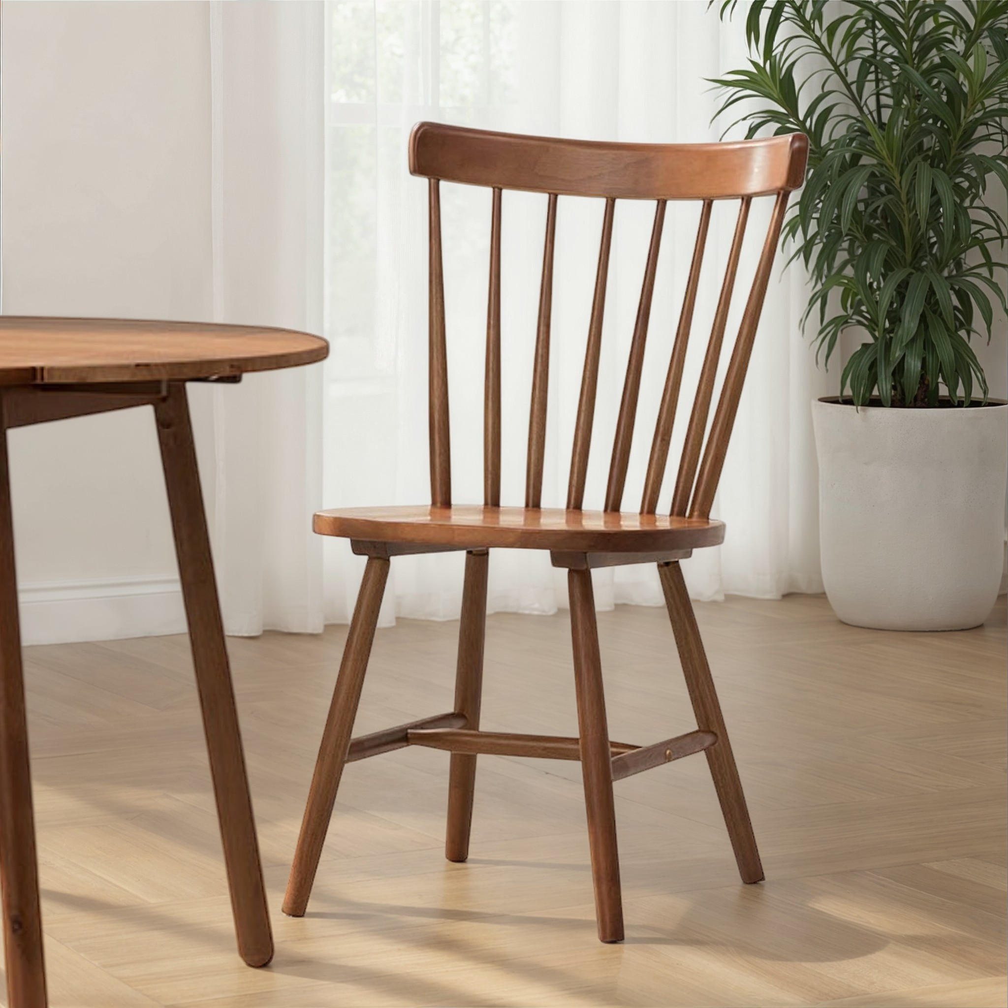 Woodwall Dining Chair, Dark