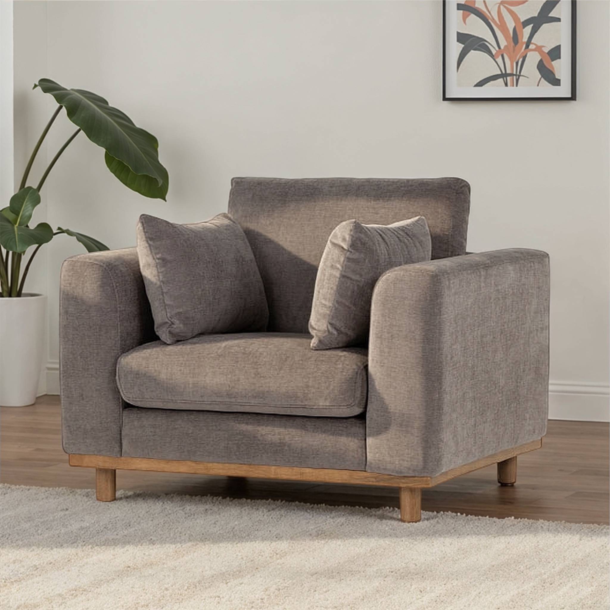 Portia Chair, Grey