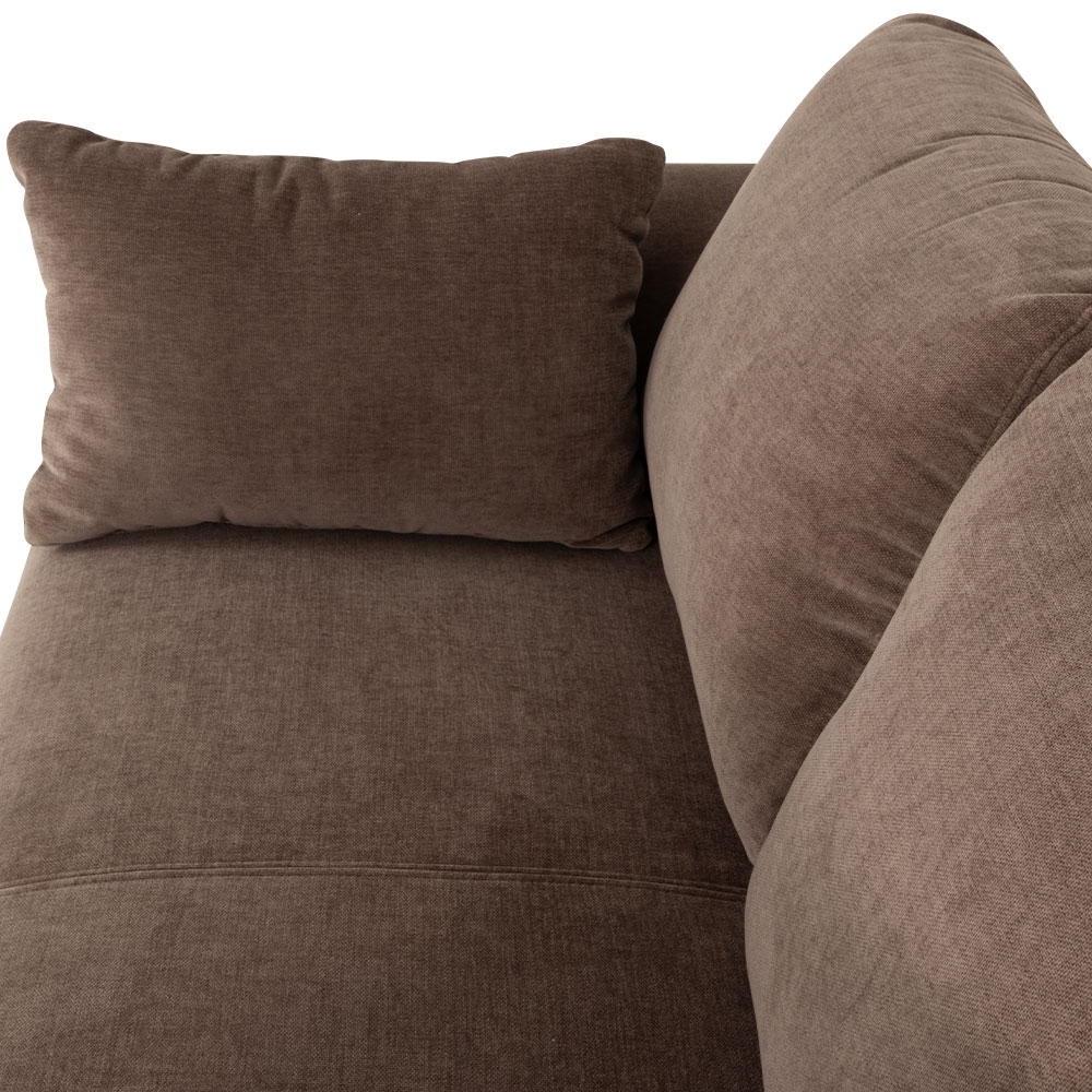 Portia 2 Seater Sofa, Brown