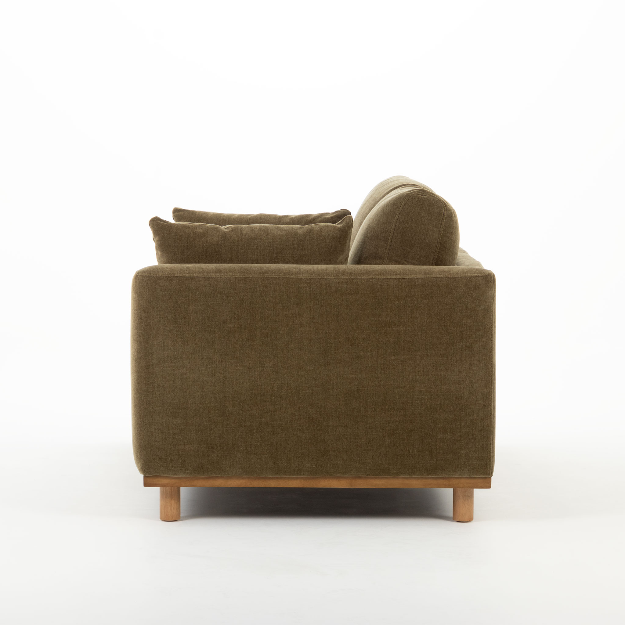 Portia 2 Seater Sofa, Olive