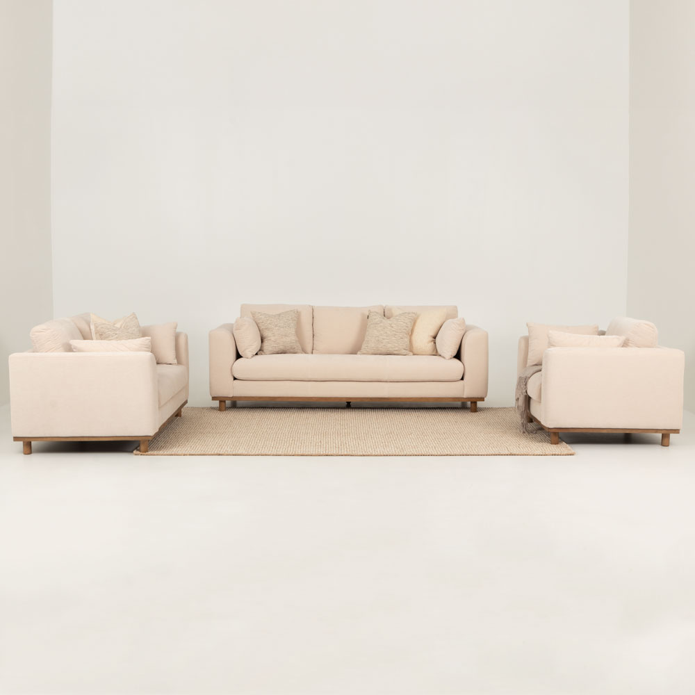 Portia 2 Seater Sofa, Beige