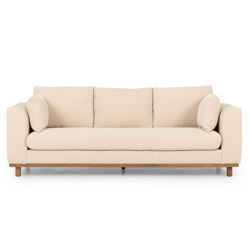 Portia 3 Seater Sofa, Beige