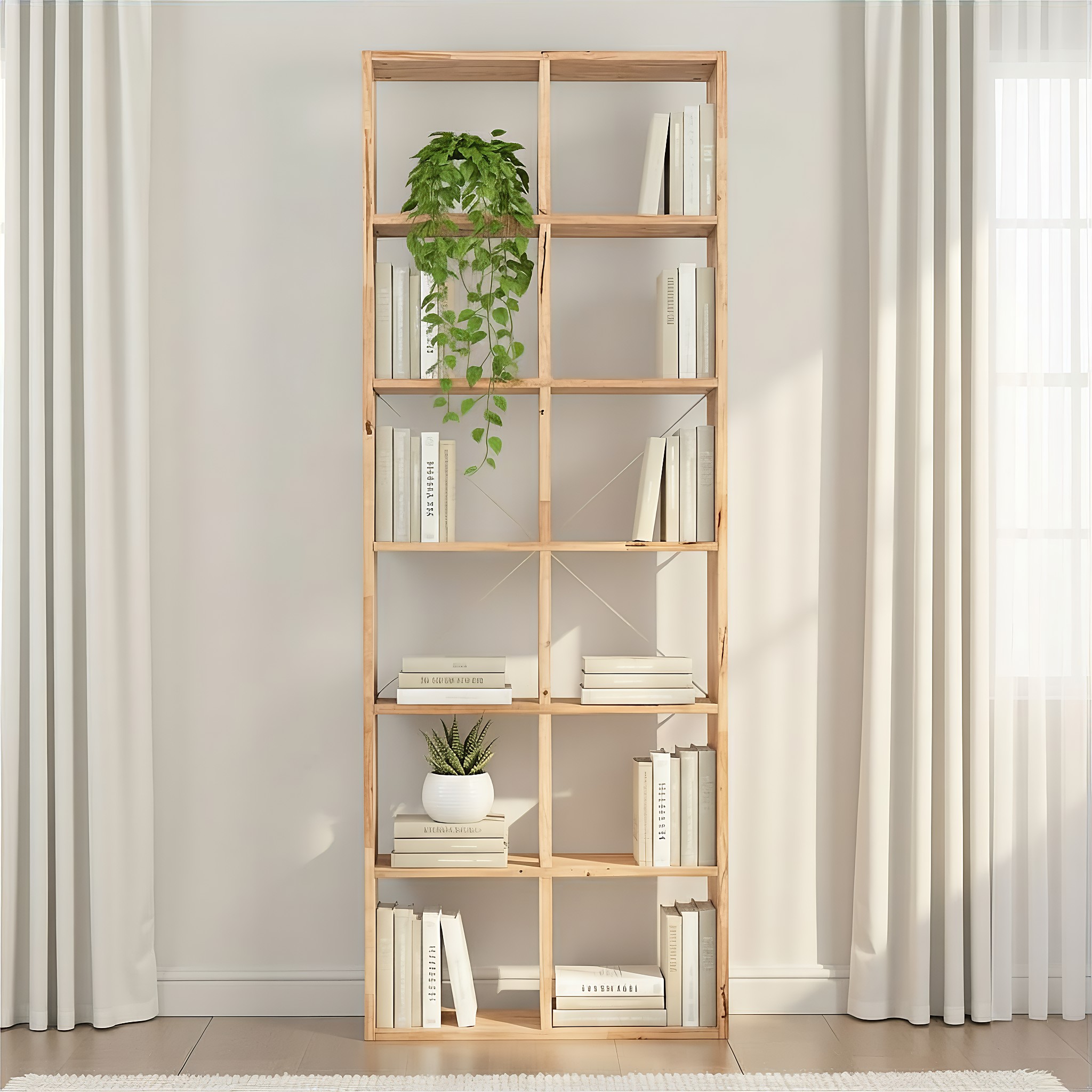 Woodwall 6x2 Cube, Light