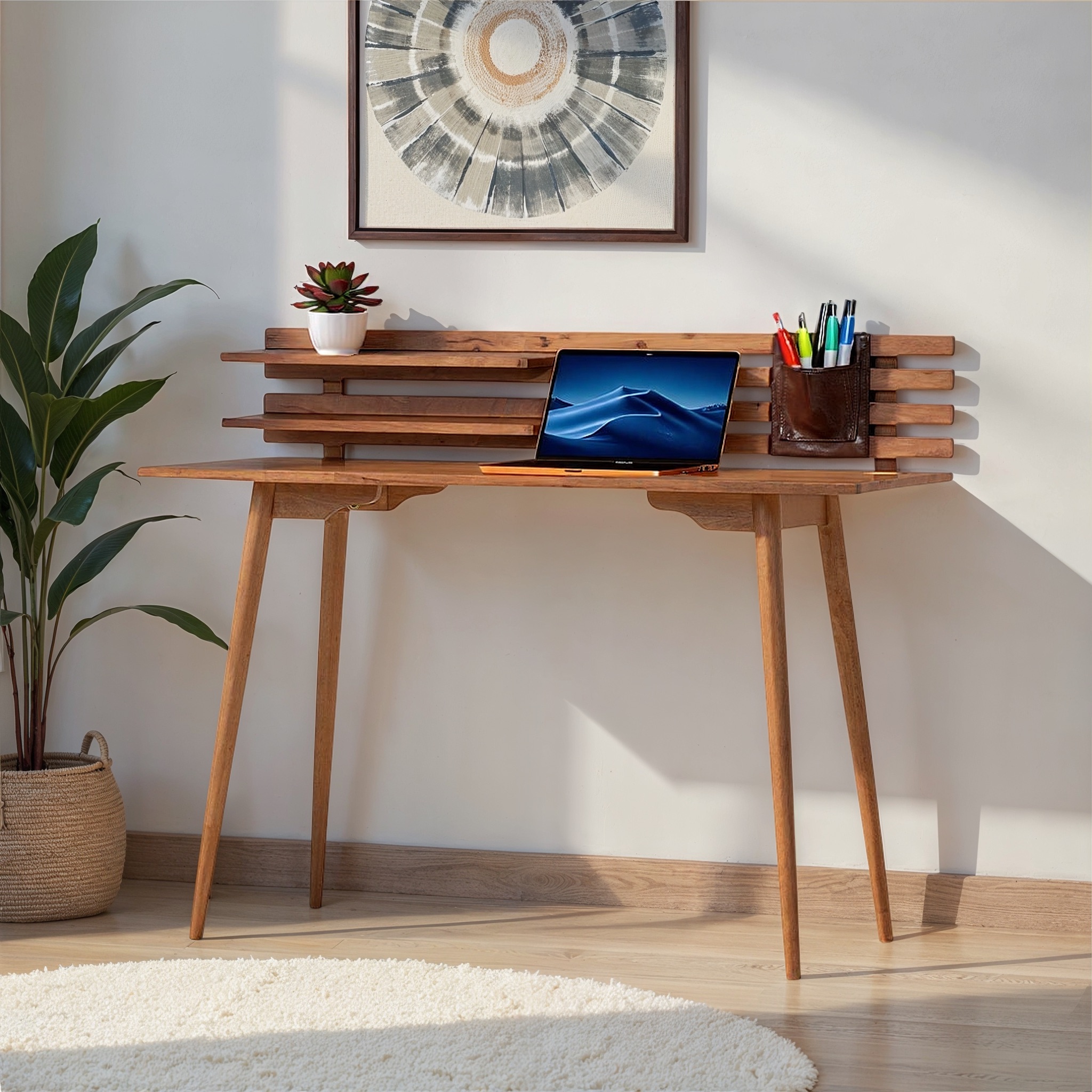 Woodwall Ballet Desk, Dark