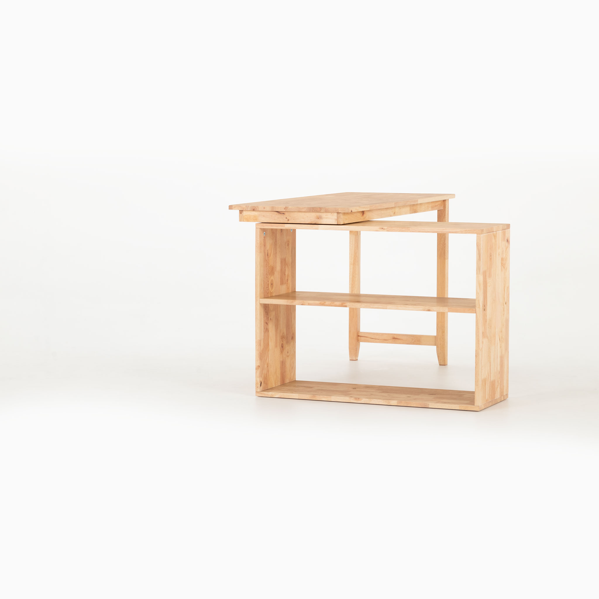 Woodwall Swing Desk, Light