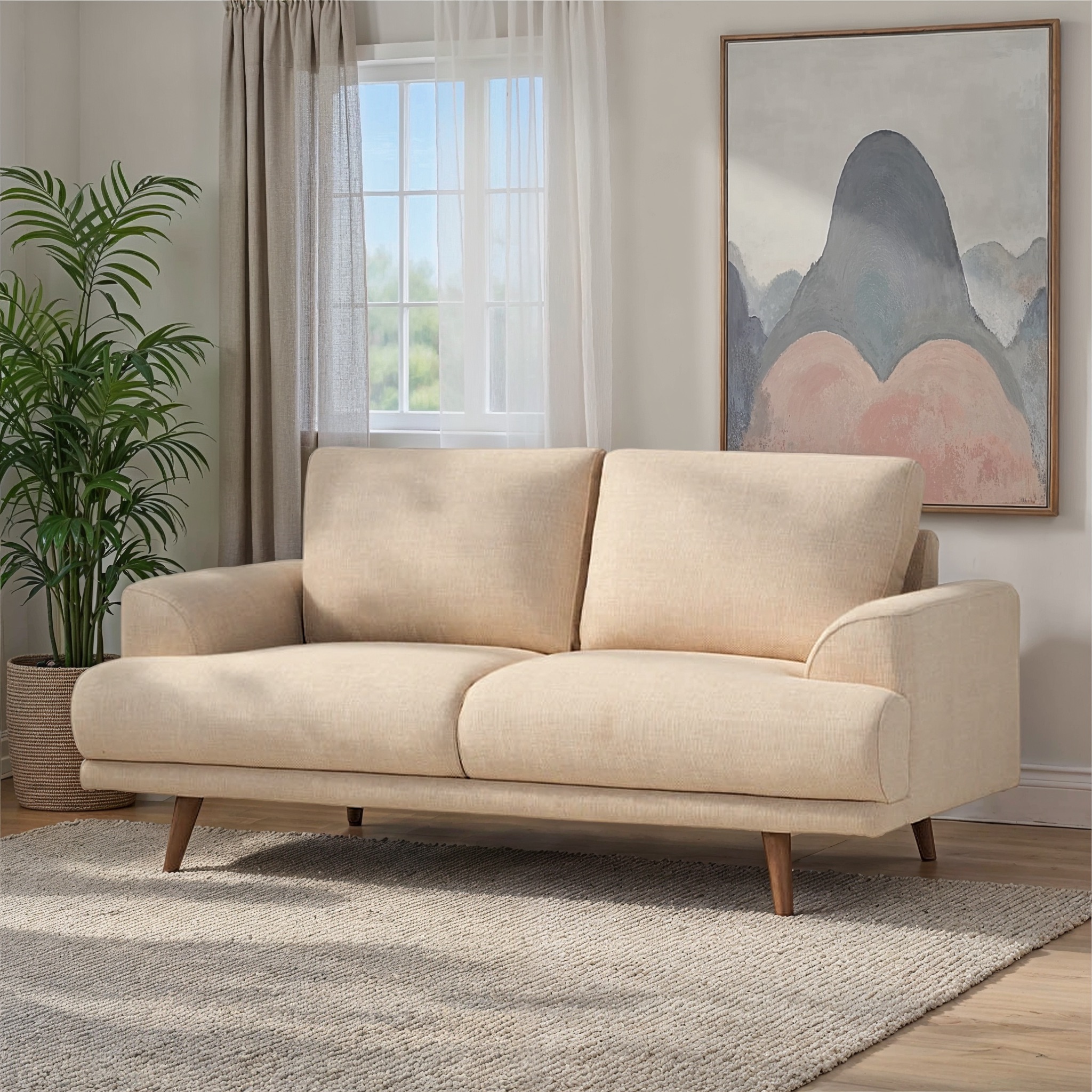 Mason 2 Seater, Oatmeal