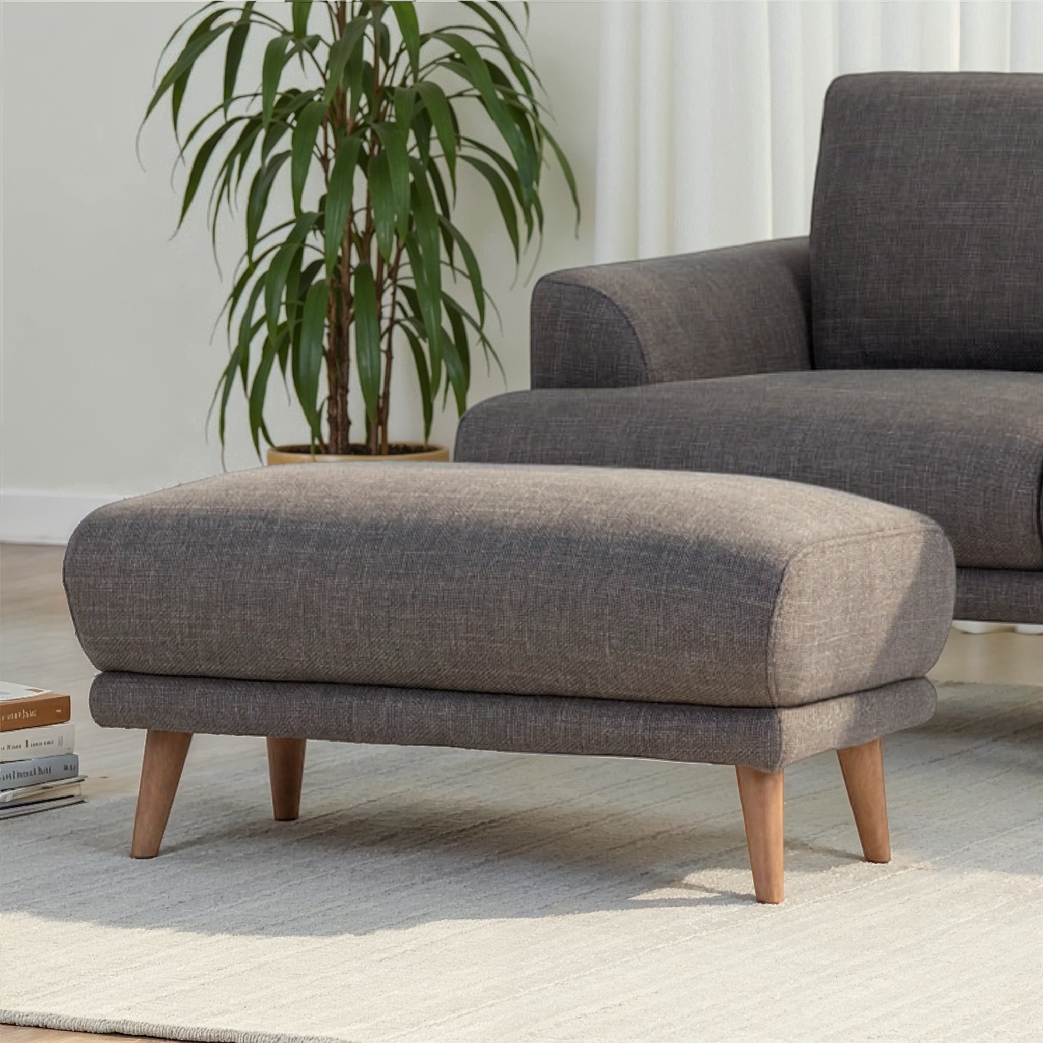 Mason Ottoman, Charcoal