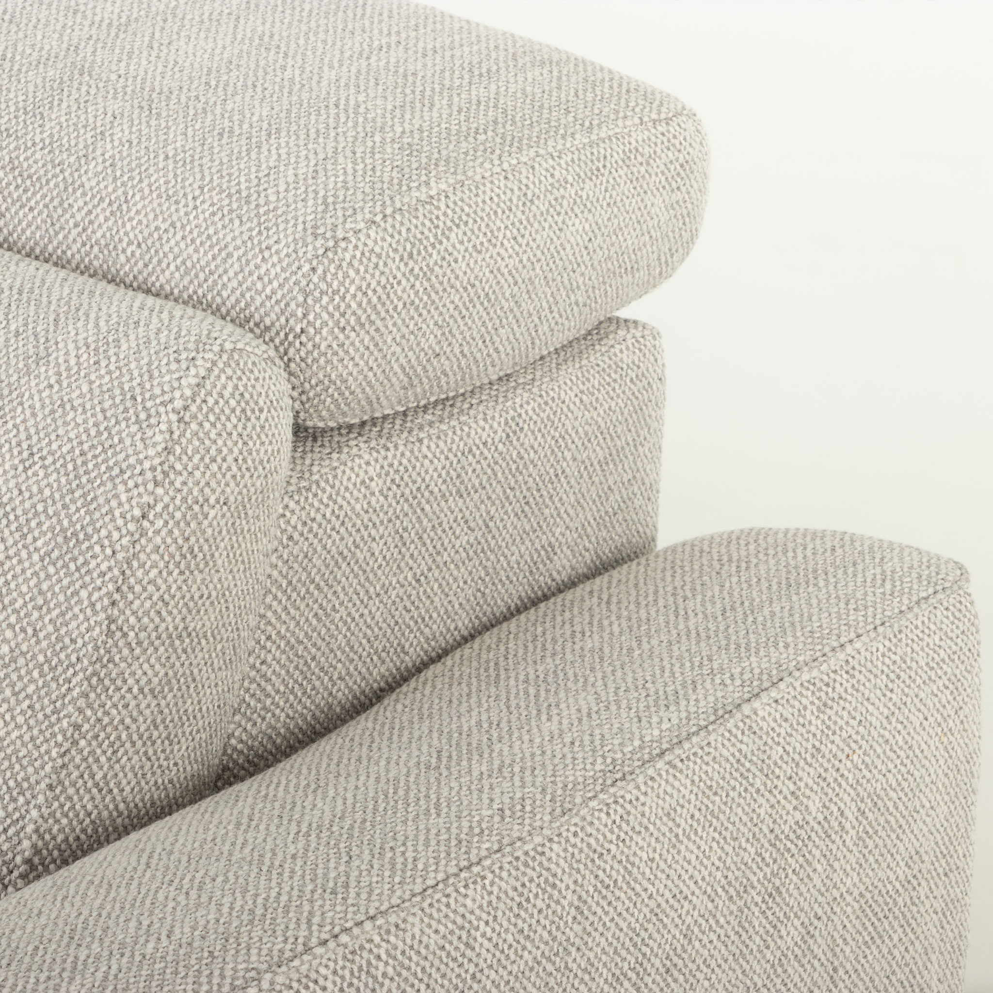 Kayla 2 Seater Electric Recliner, Light Grey