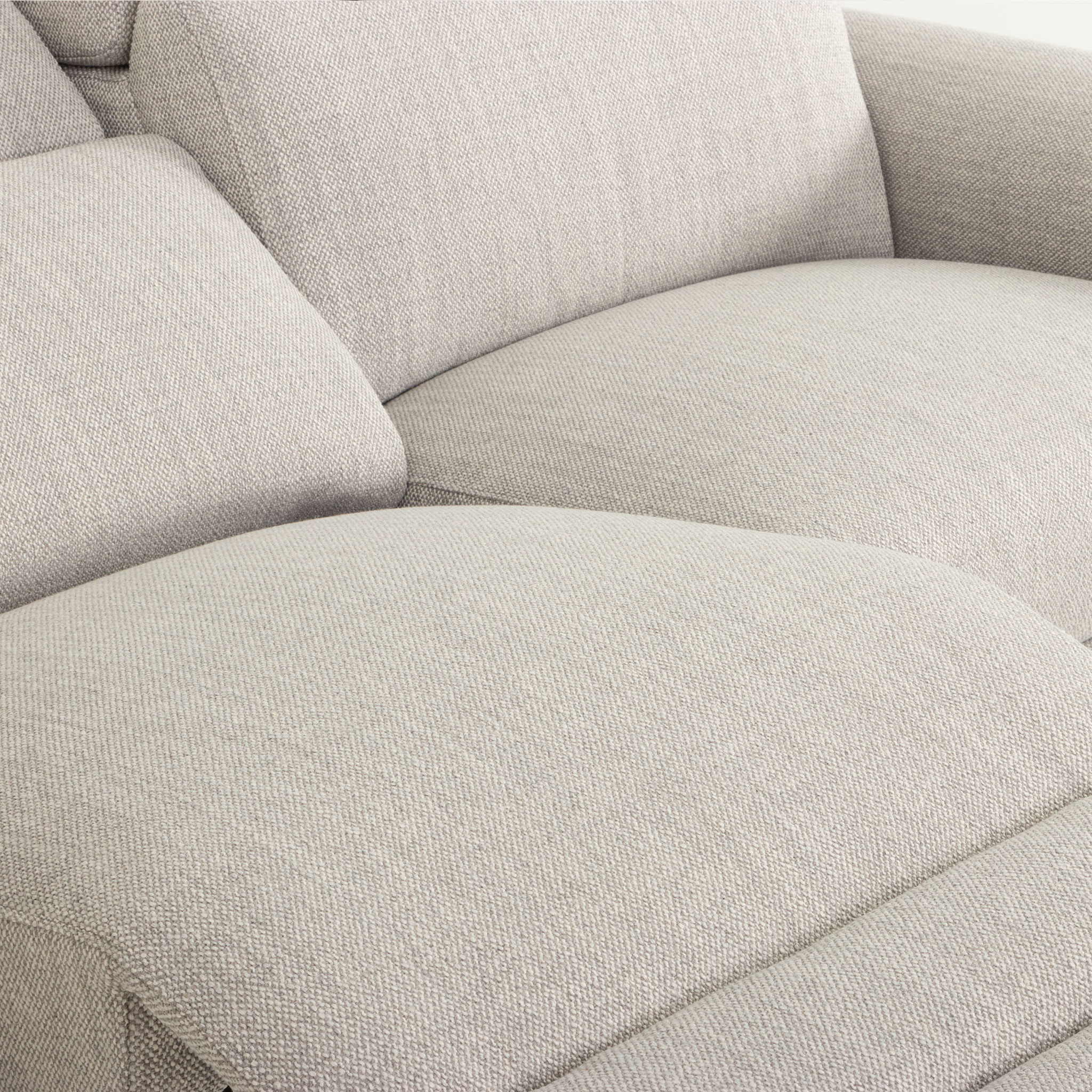 Kayla 3 Seater Electric Recliner, Light Grey