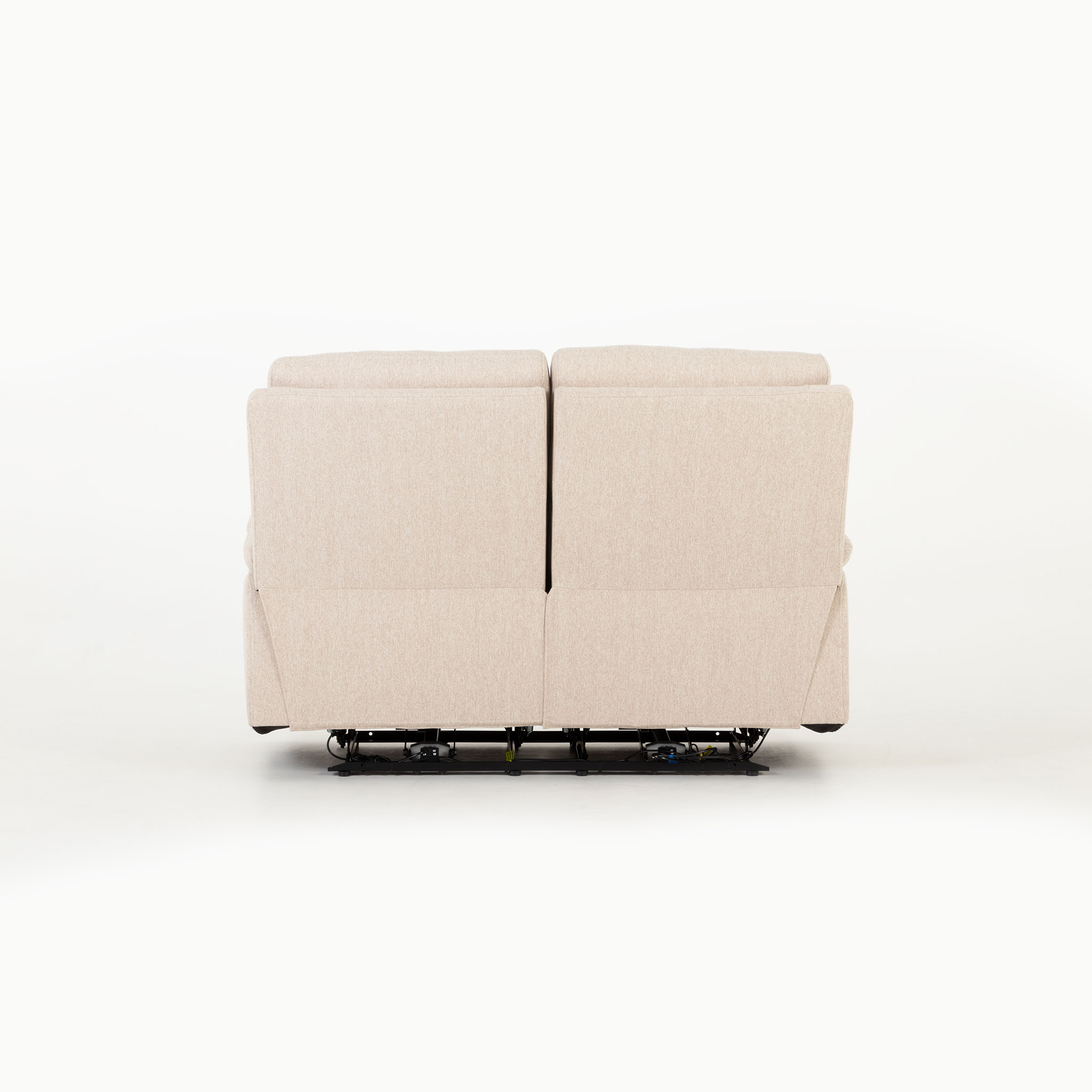 Gracey 2 Seater Fabric Electric Recliner Sofa, Taupe