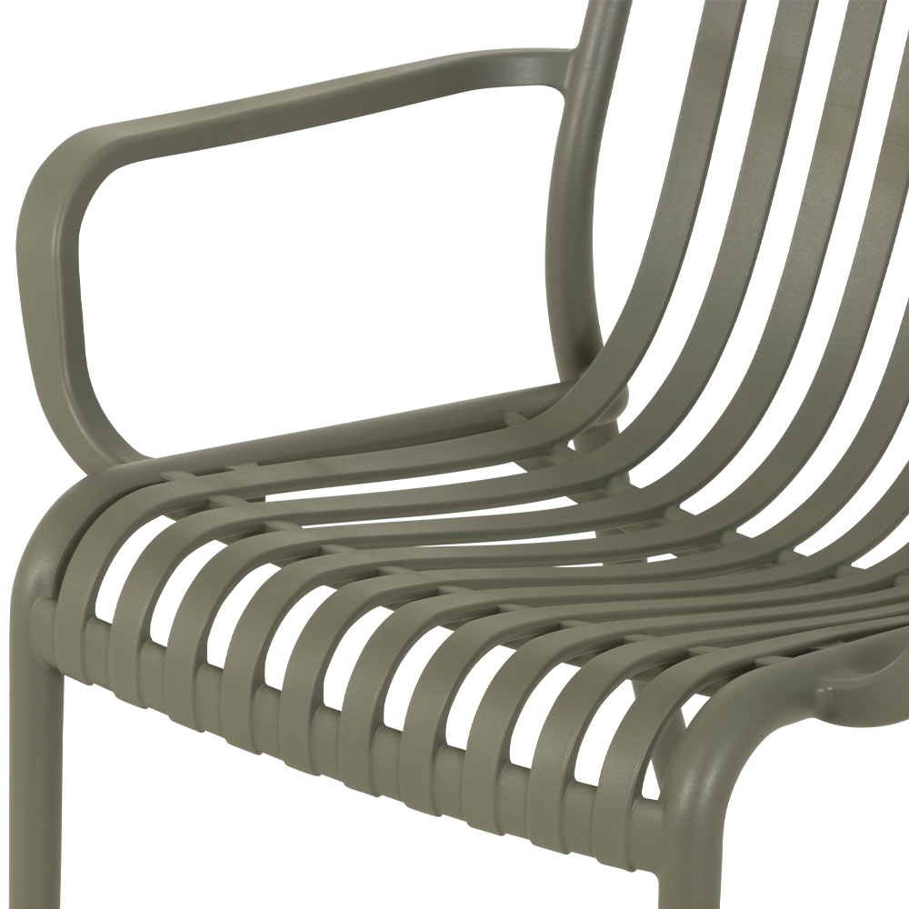 Horizon Outdoor Lounge Chair, Green