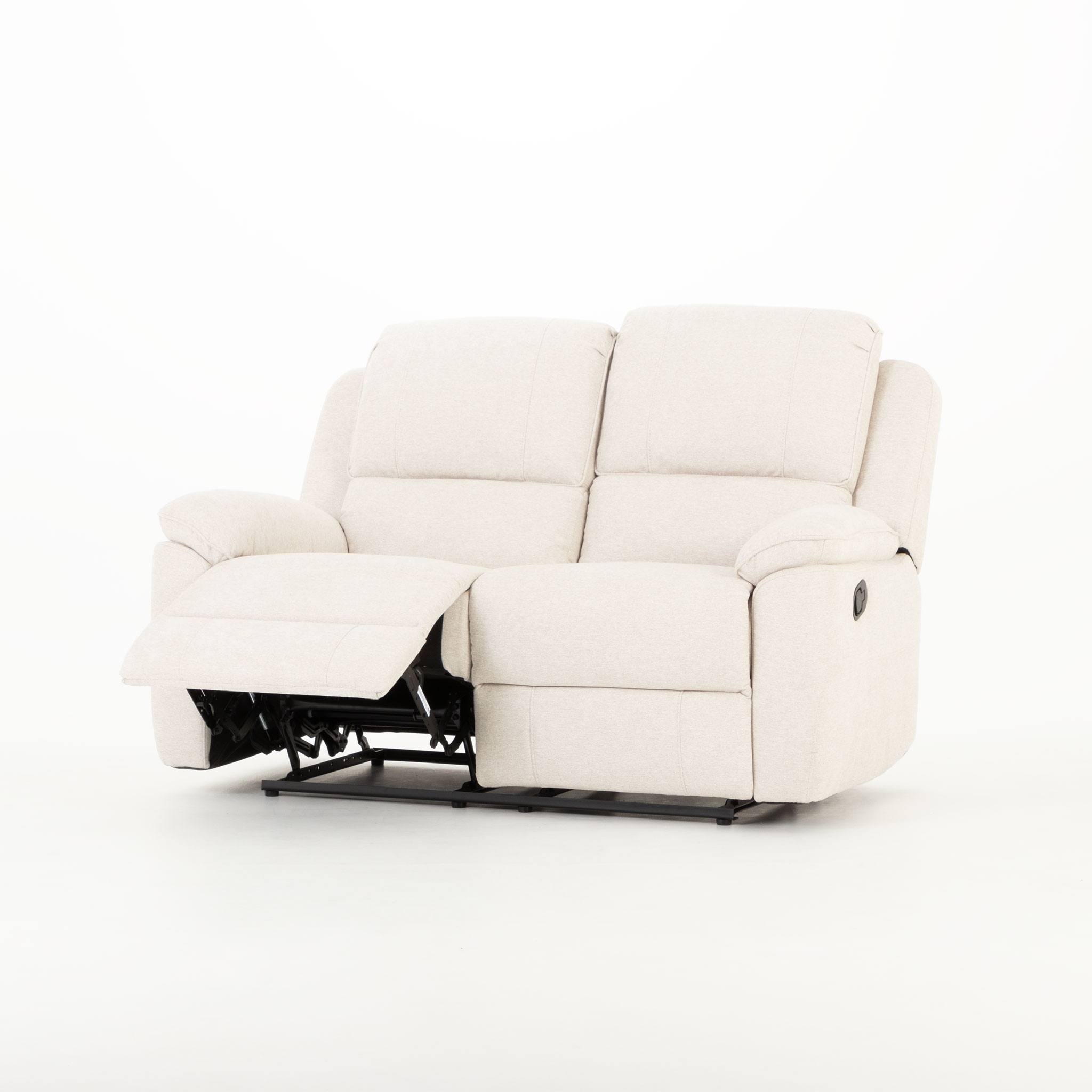 Aiden 2 Seater Recliner, Oatmeal