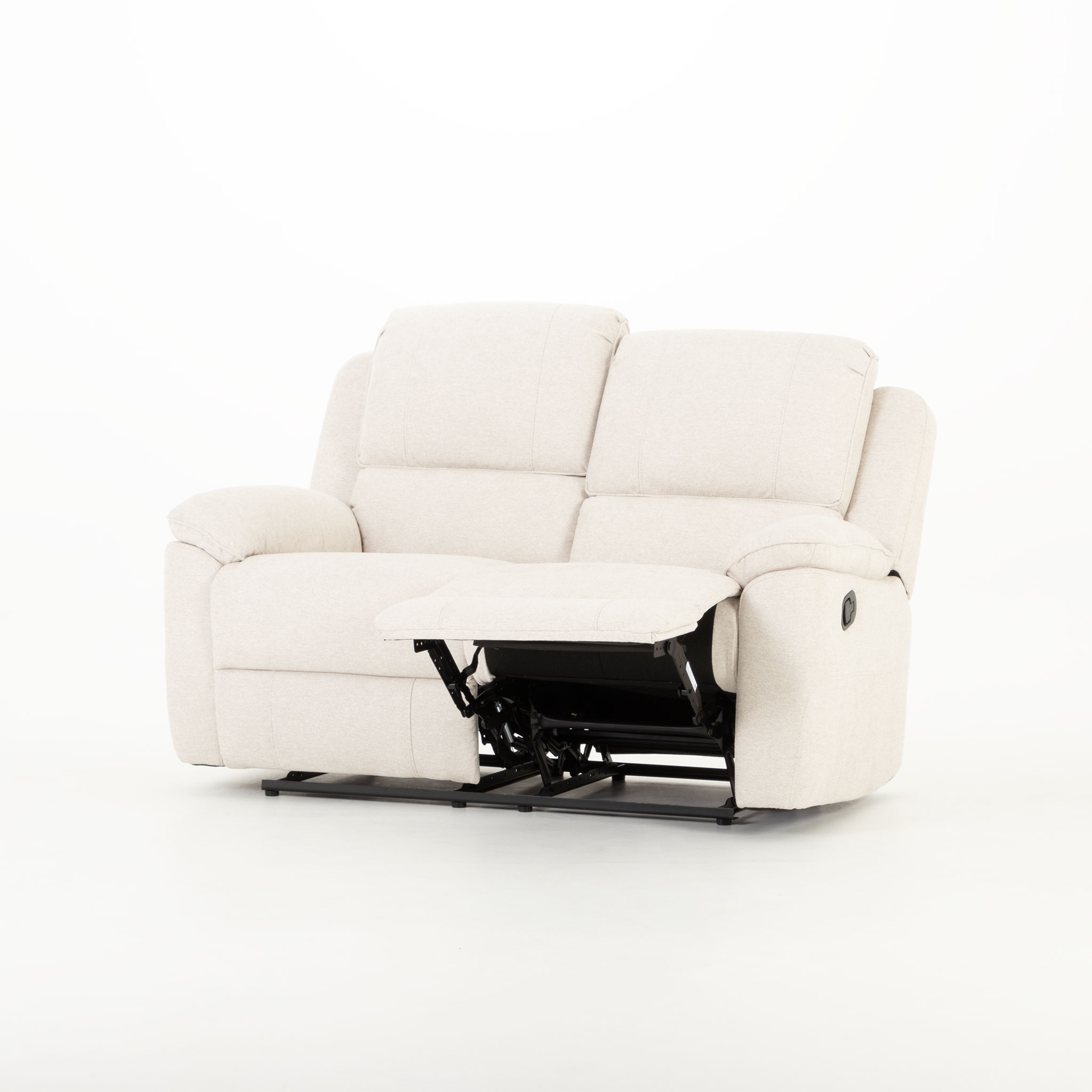 Aiden 2 Seater Recliner, Oatmeal