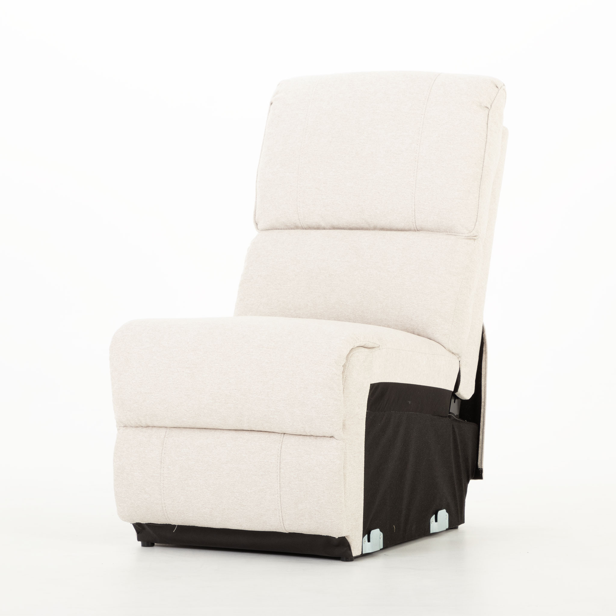 Aiden Armless Chair, Oatmeal