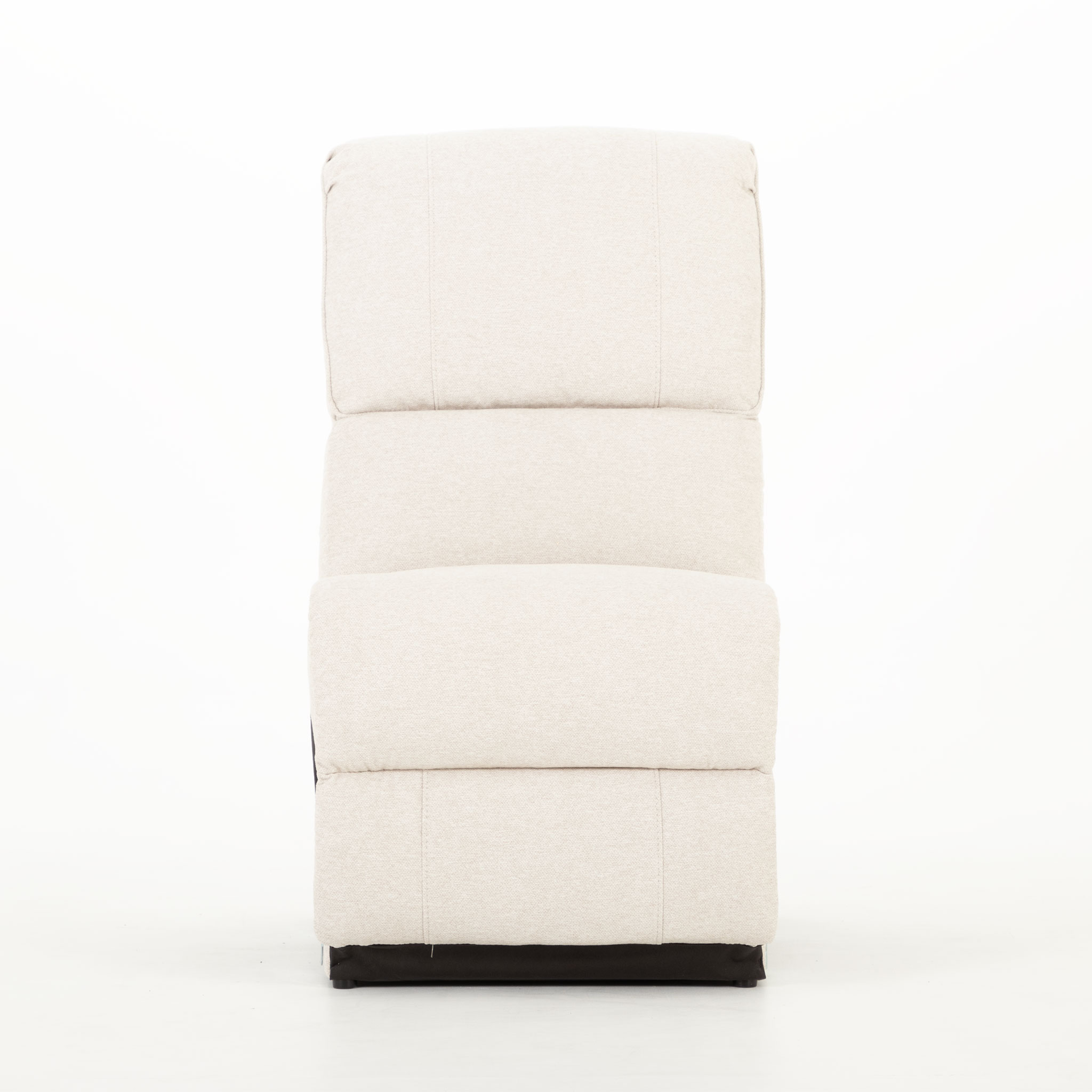 Aiden Armless Chair, Oatmeal