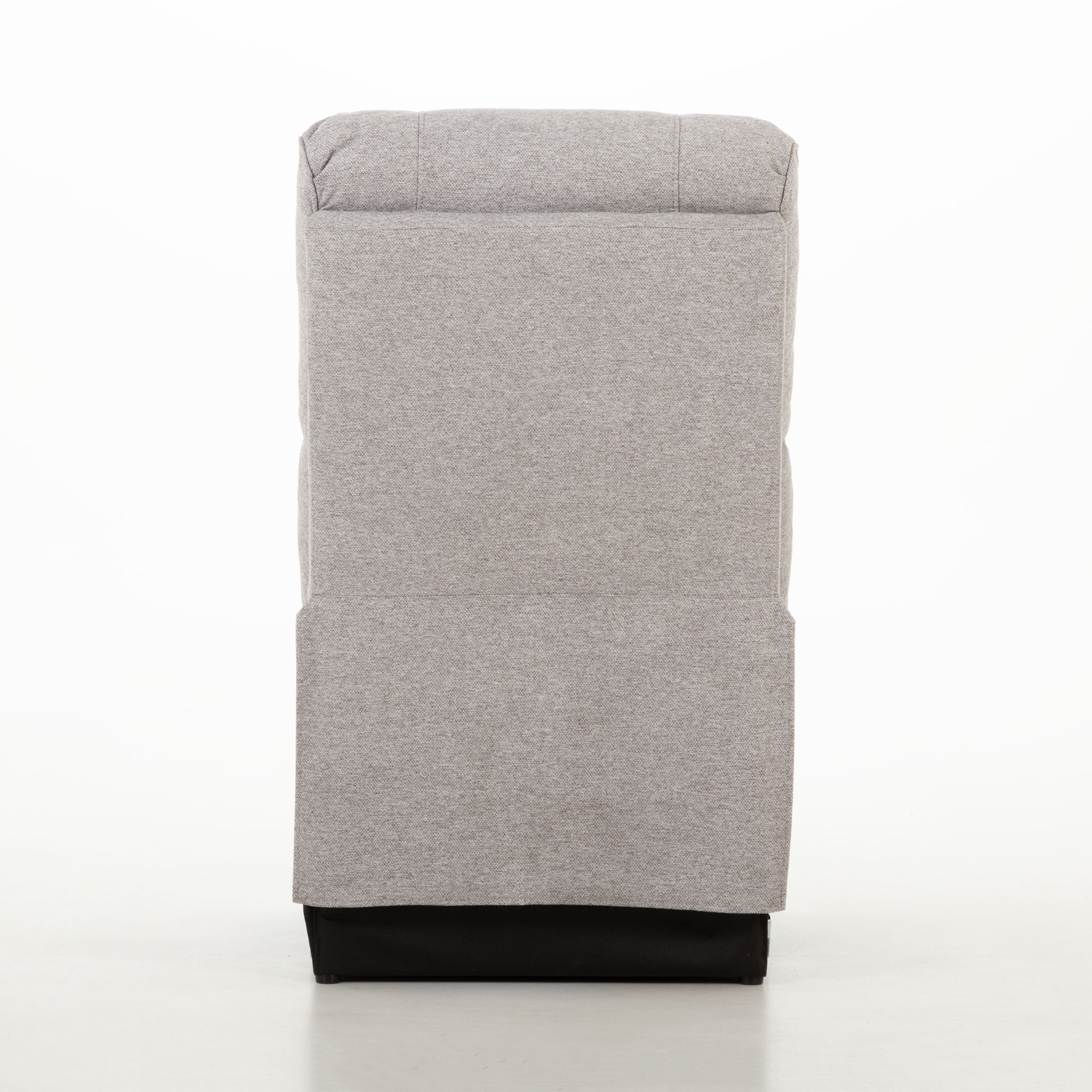 Aiden Armless Chair, Light Grey