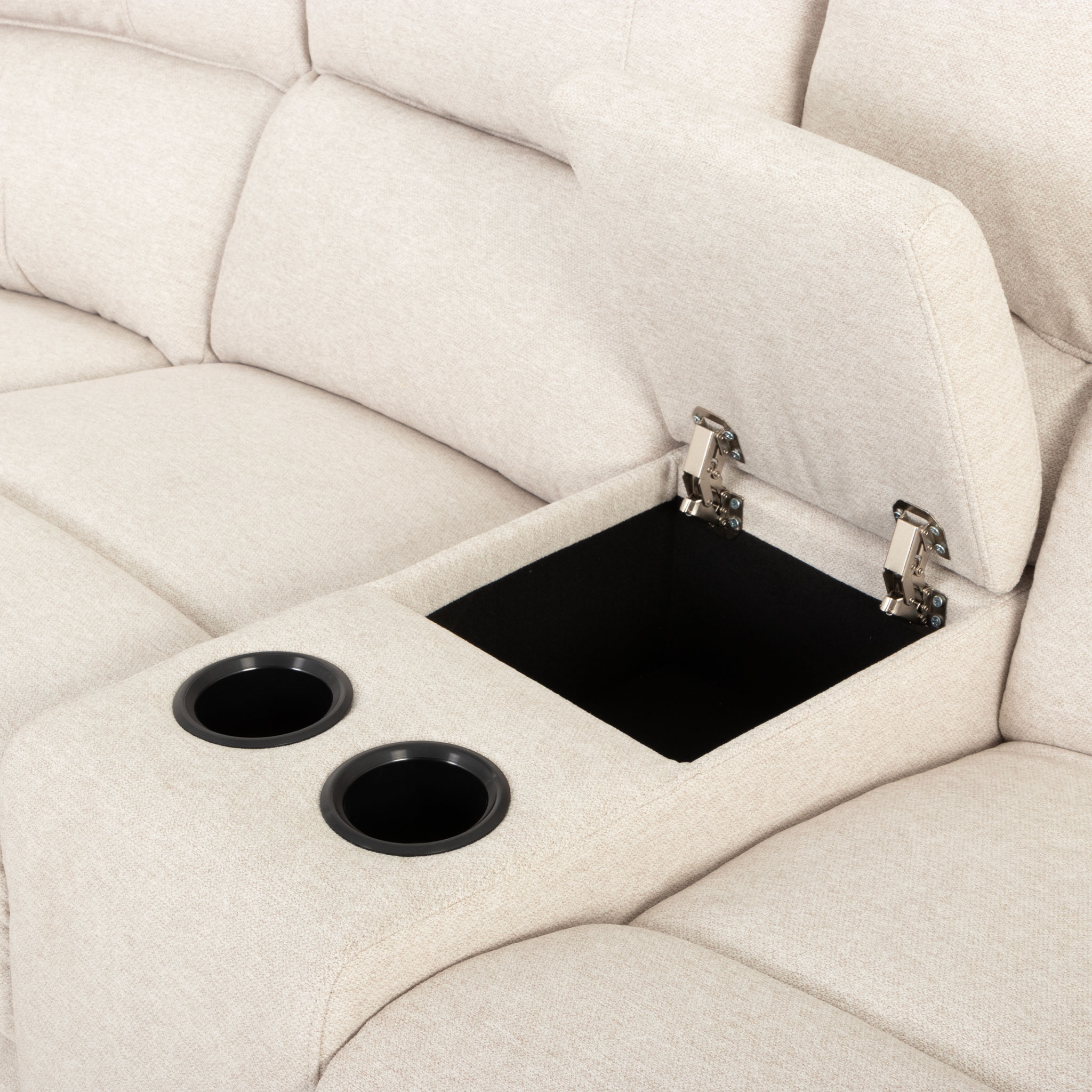 Aiden Recliner Corner Suite, Oatmeal