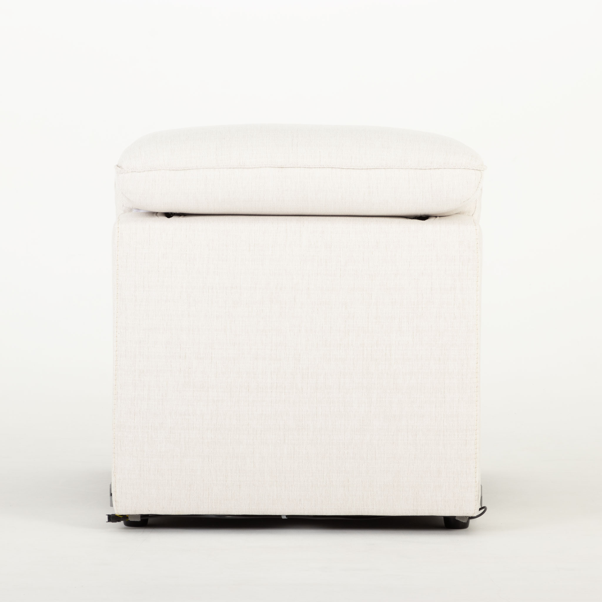 Gianni Modular 1.5 Armless Sofa, Natural