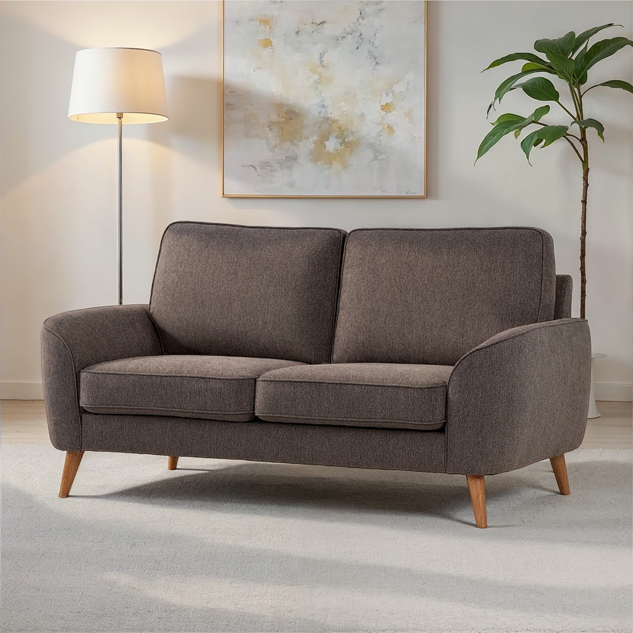 Darby 2 Seater Sofa, Grey