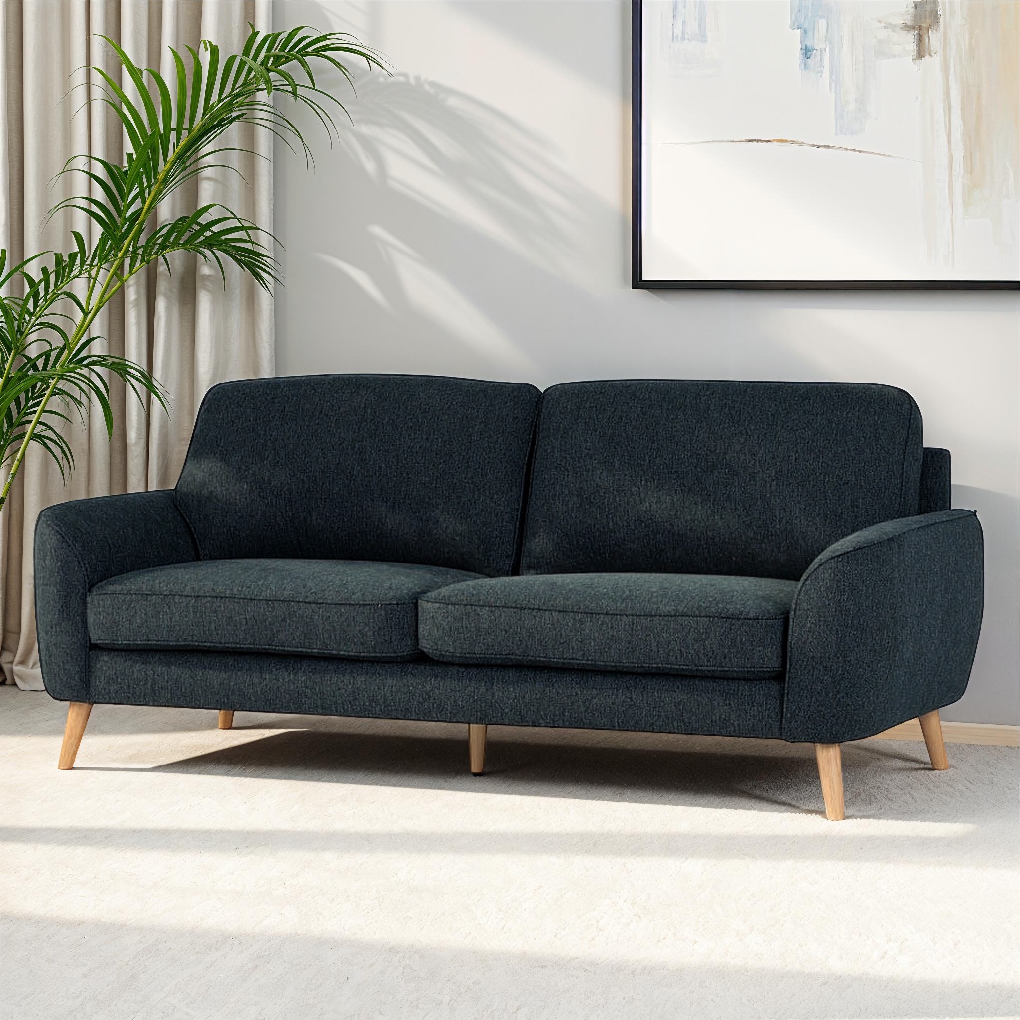 Darby 3 Seater Sofa, Navy