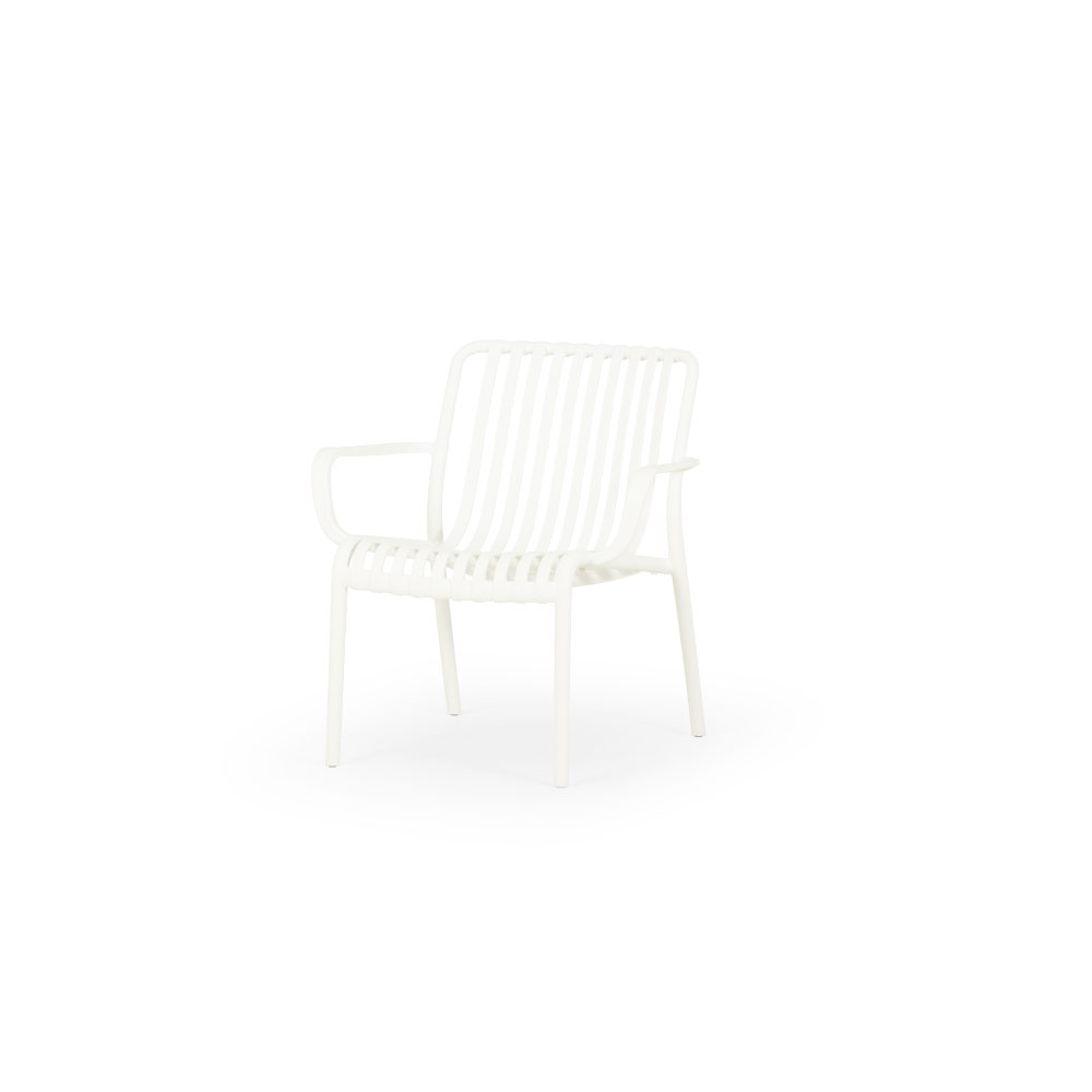 Horizon Outdoor Lounge Chair, White