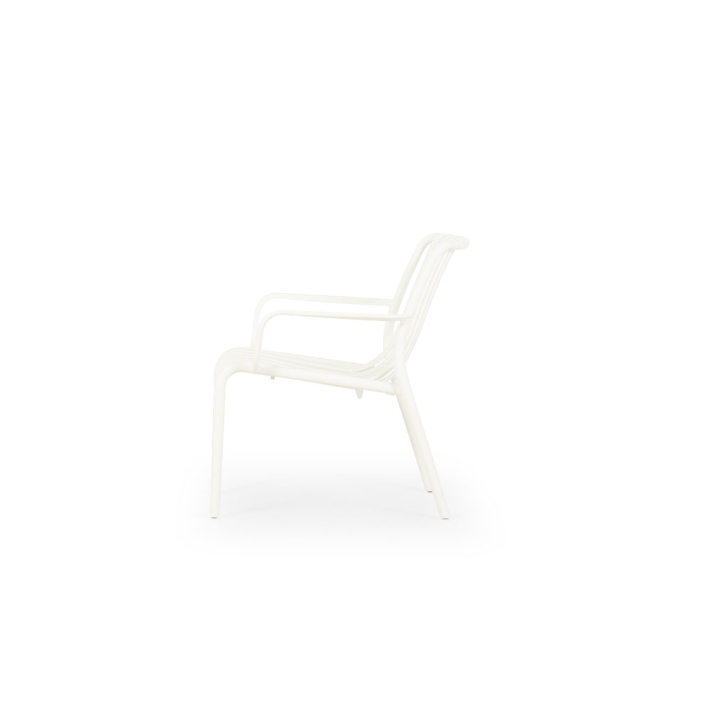 Horizon Outdoor Lounge Chair, White