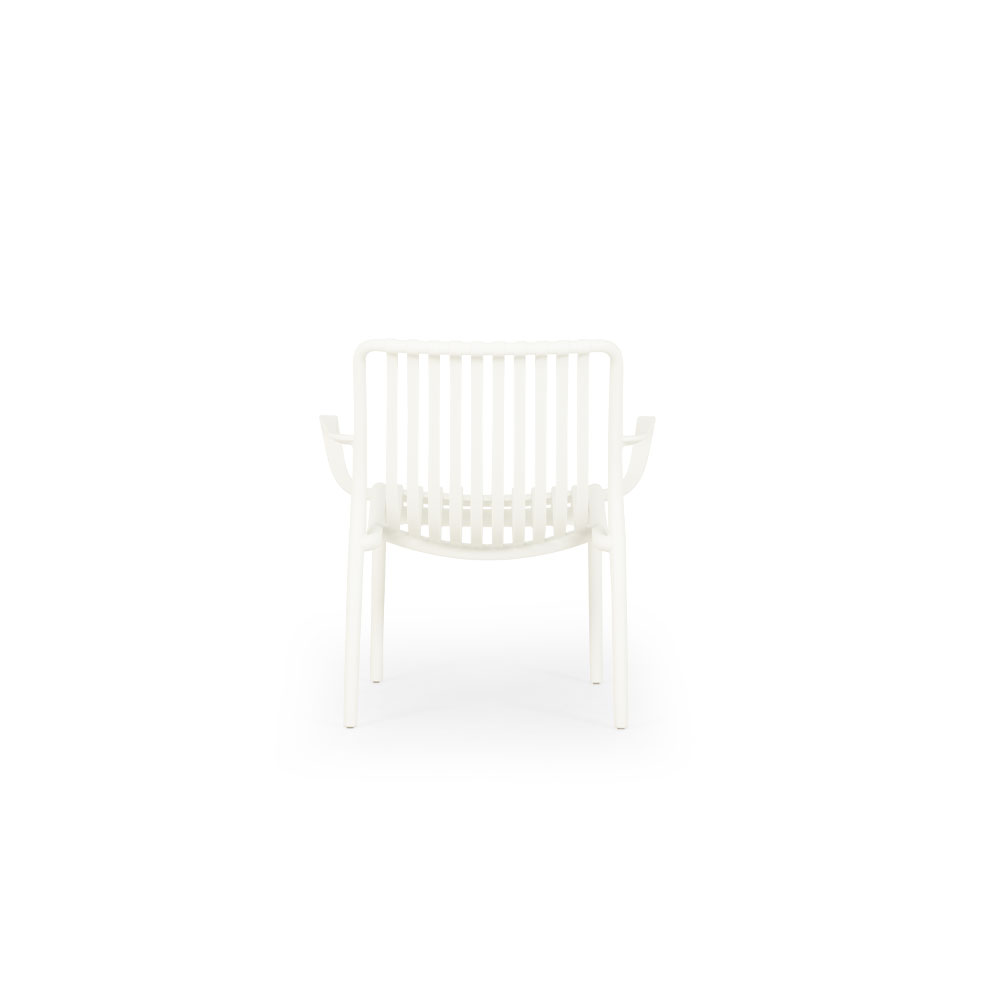 Horizon Outdoor Lounge Chair, White