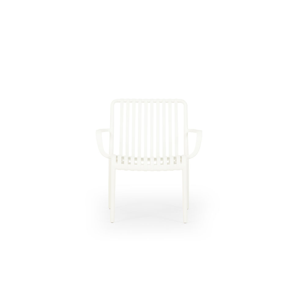 Horizon Outdoor Lounge Chair, White