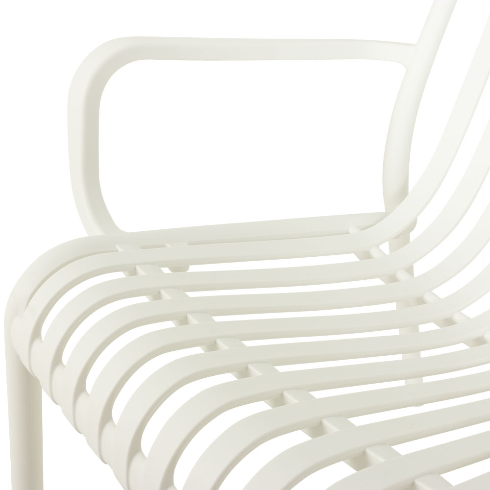 Horizon Outdoor Lounge Chair, White