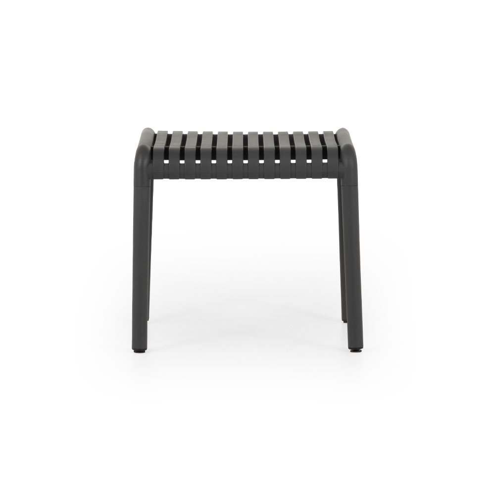 Horizon Outdoor Side Table, Gunmetal