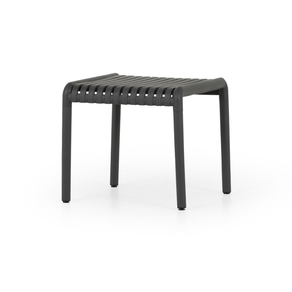 Horizon Outdoor Side Table, Gunmetal