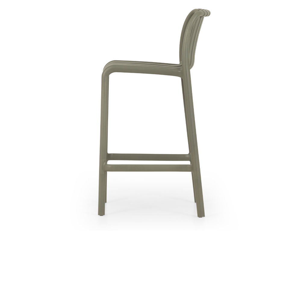 Horizon Outdoor Barstool, Green