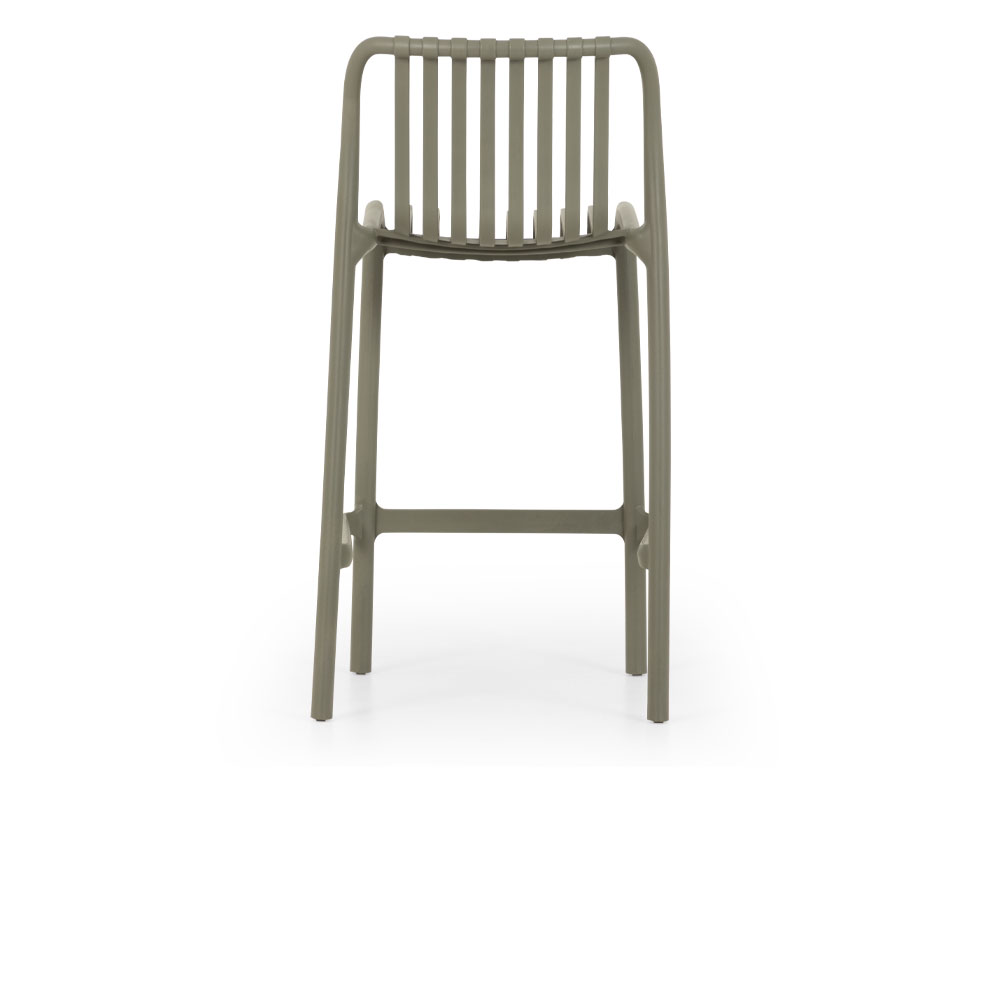 Horizon Outdoor Barstool, Green