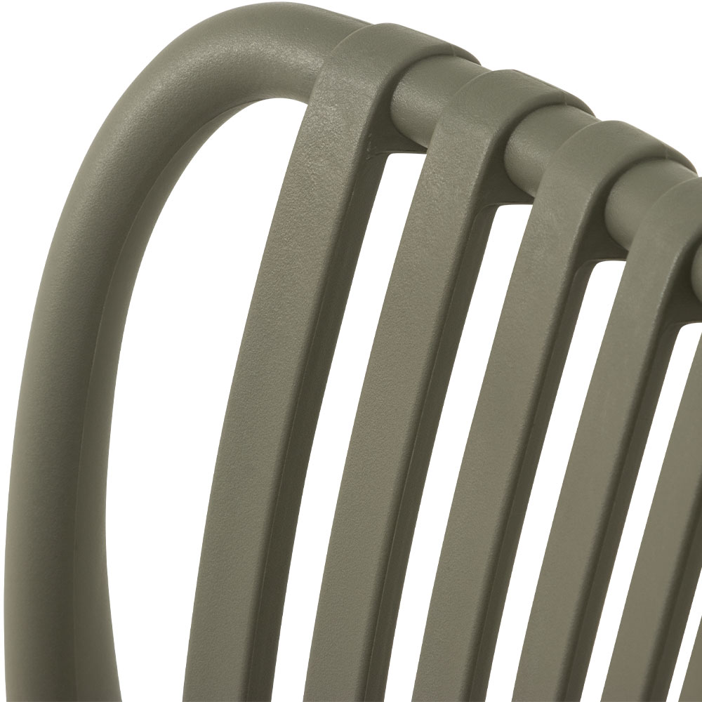 Horizon Outdoor Barstool, Green