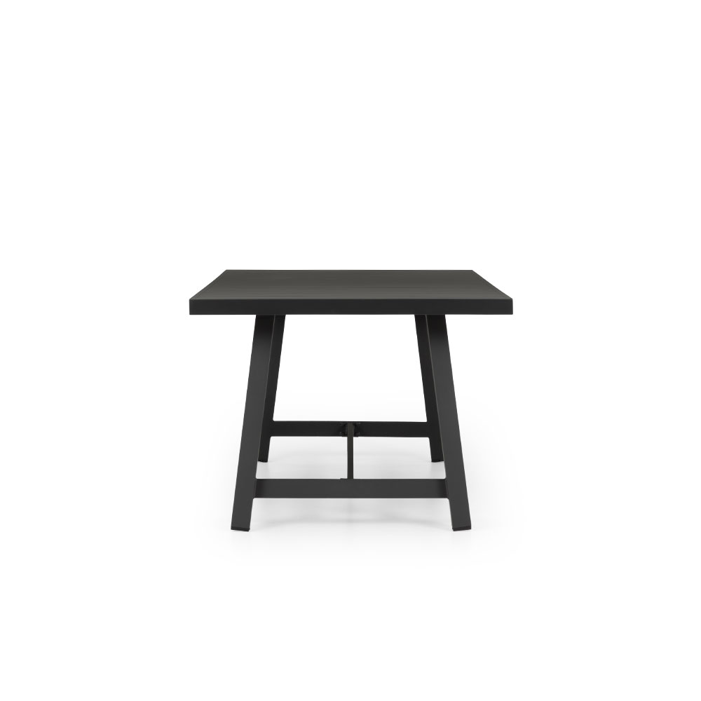 Pacific II Outdoor Dining Table - W207, Black