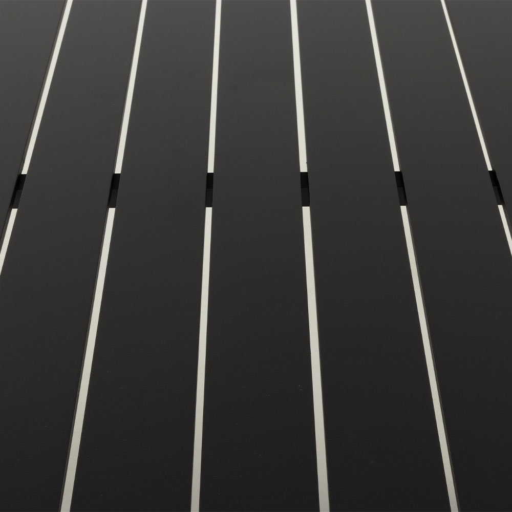 Pacific II Outdoor Dining Table - W207, Black